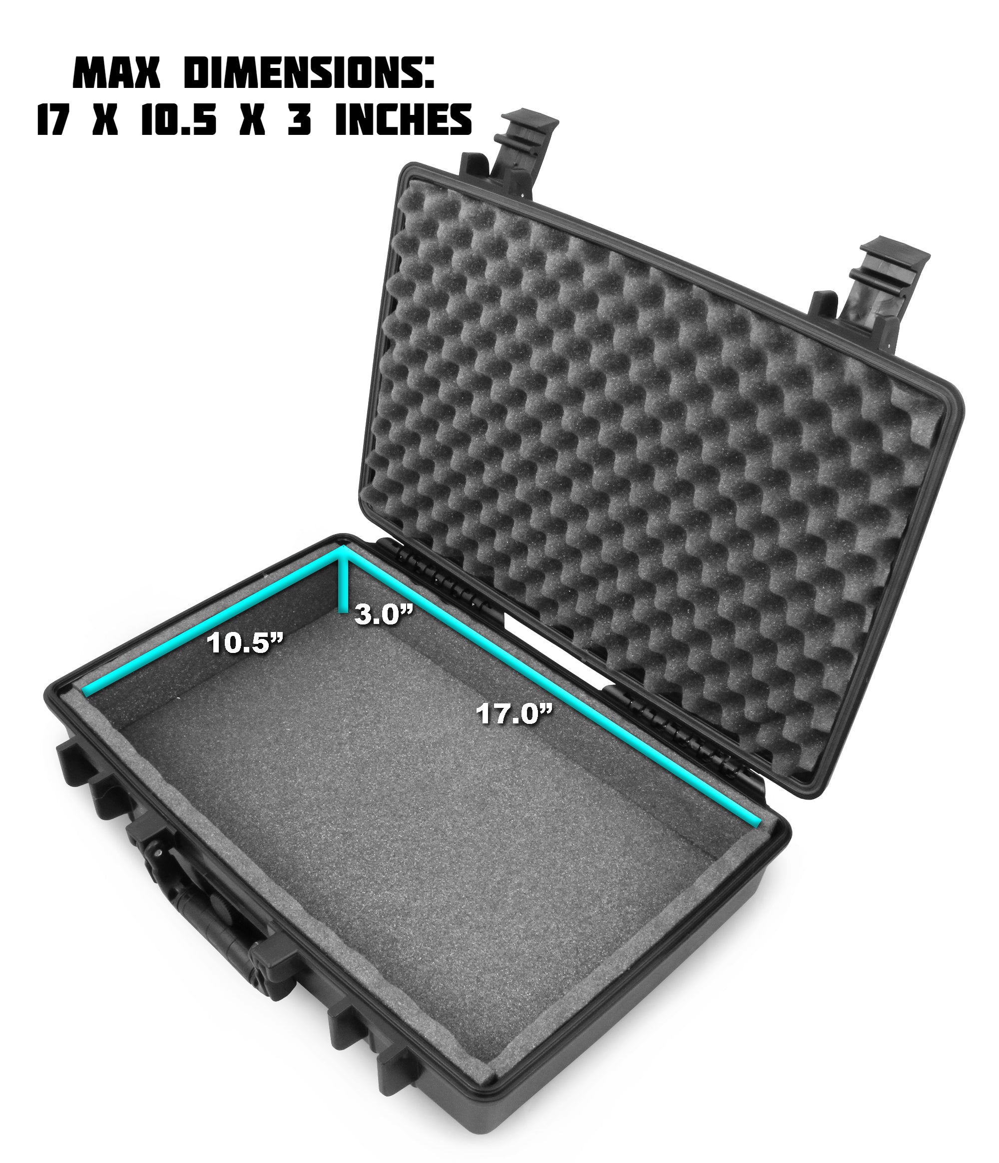 CASEMATIX Waterproof Travel Case for Zoom R20 Multi Track Recorder - Durable Carry Bag for Digital Mixer, Cables & Microphones - Perfect for Studio Recording & Outdoor Music Sessions