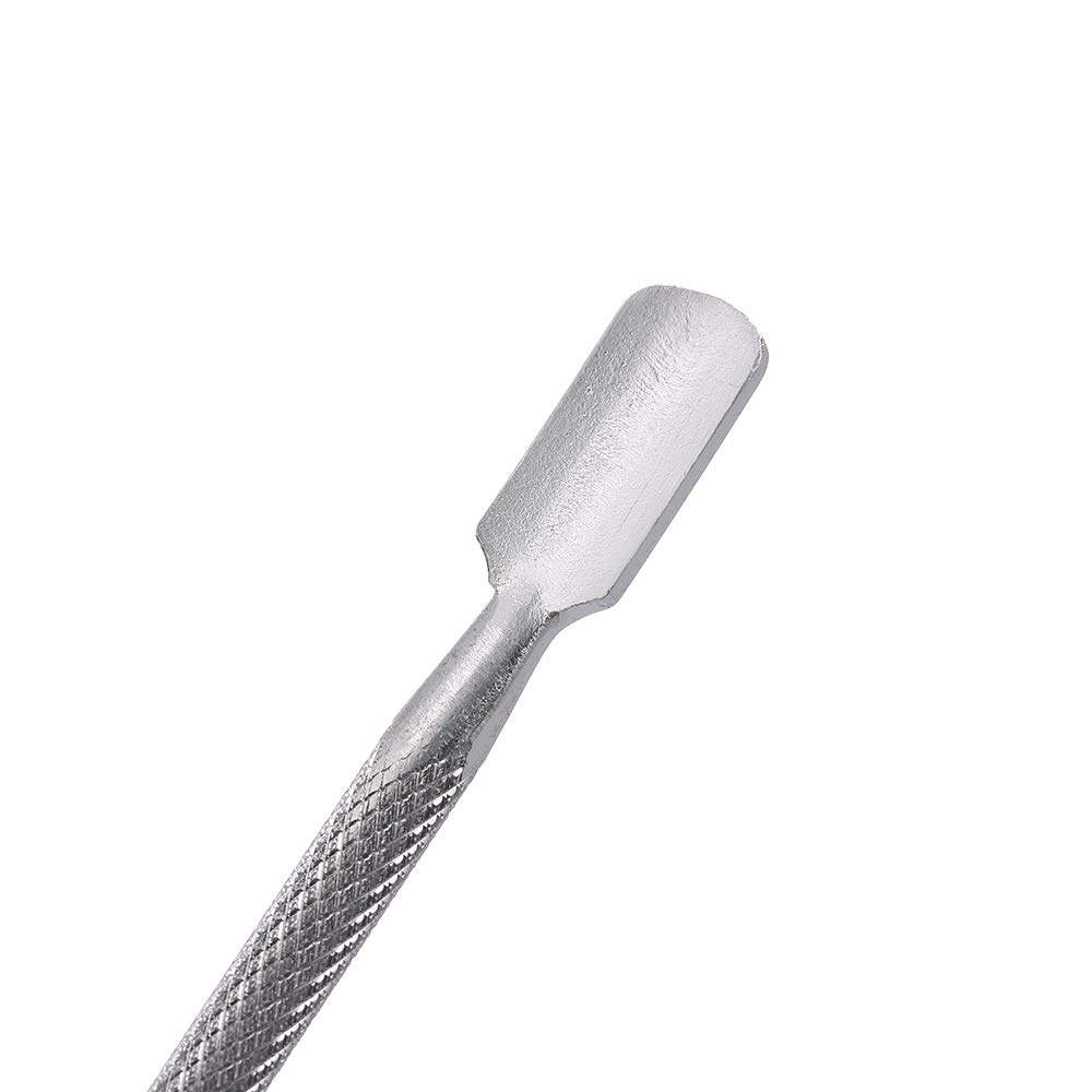 Professional Nail Art Tool Kit - Nail File, Buffer, Polisher, Double-End Cuticle Pusher & Trimmer with Comfort Grip Handle - Perfect for Home Manicures, Salon Nail Care & DIY Nail Designs