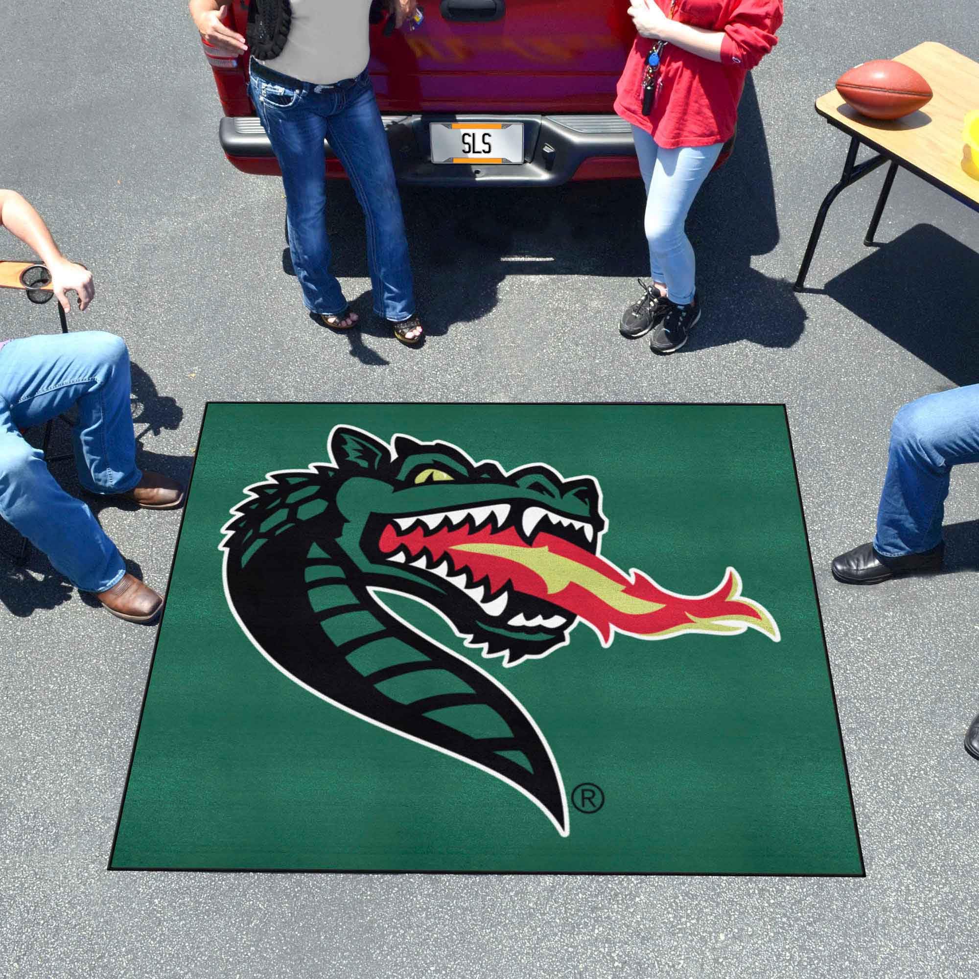 FANMATS 2804 UAB Blazers 5ft x 6ft Sports Fan Rug - Durable Tailgating Mat, Team Spirit Home Decor for Game Room, Living Room & Outdoor Parties