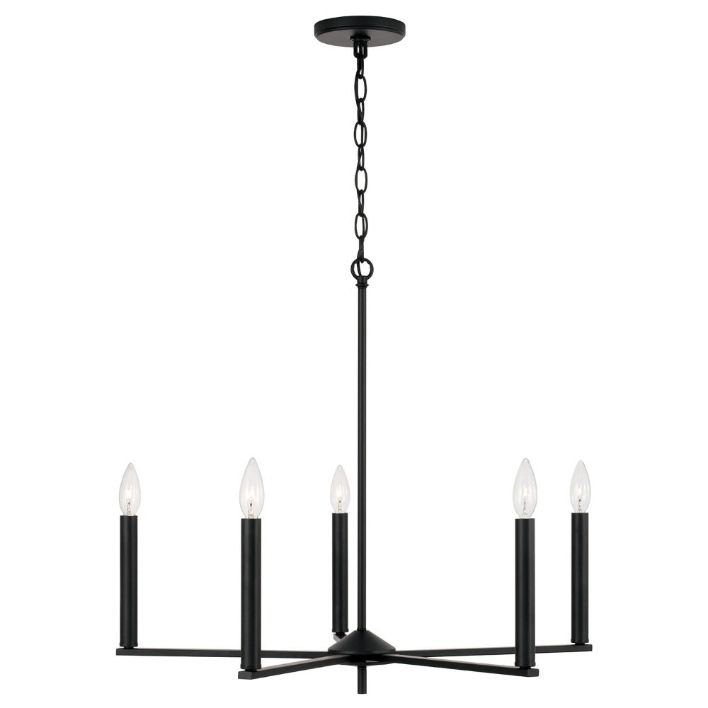 Finley Chandelier - Elegant Crystal Ceiling Light Fixture for Dining Room & Living Room | Modern Home Decor Lighting for Weddings & Luxury Interiors