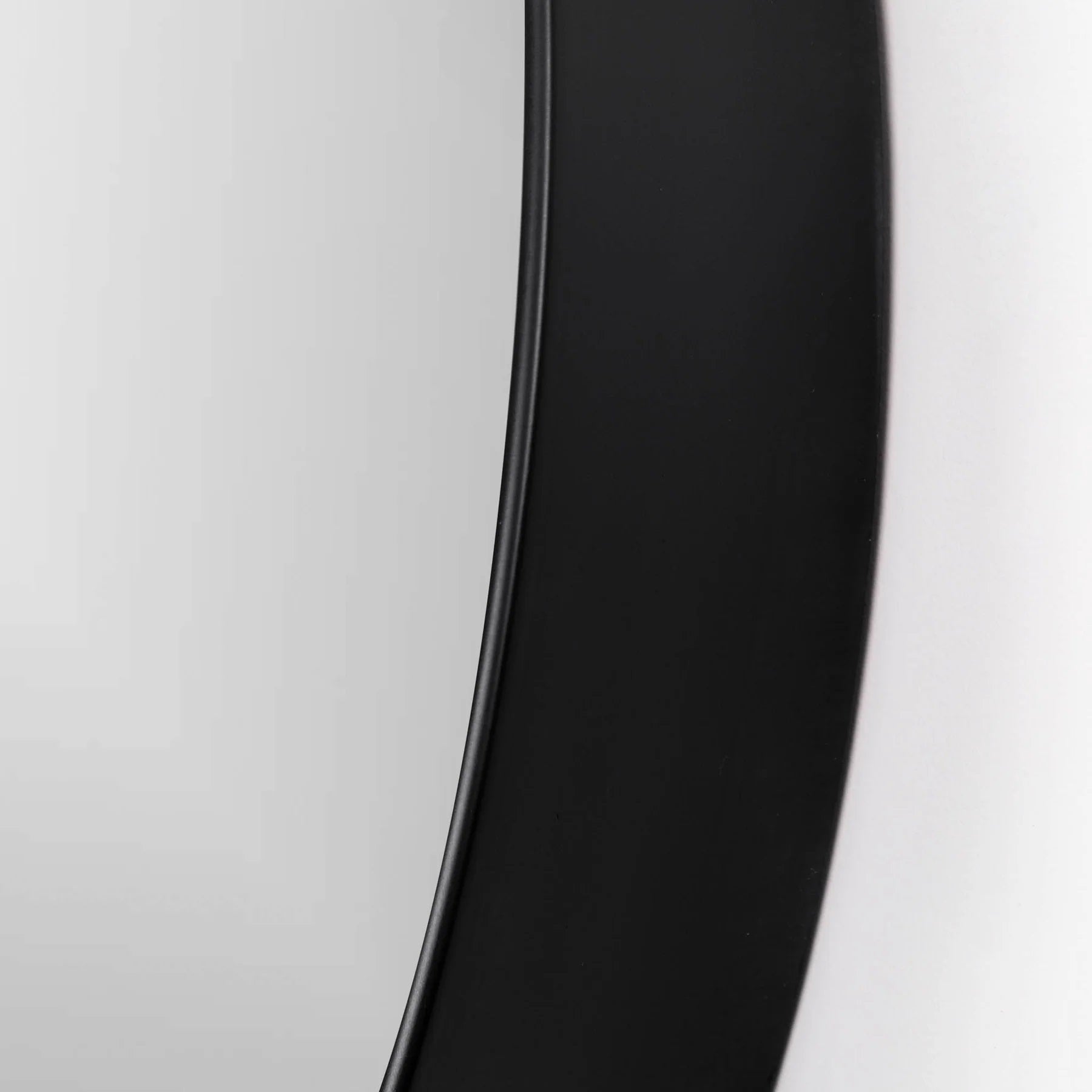 27.5 Inch Parsons Black Mirror - Modern Full-Length Wall Mirror for Home Decor, Bedroom, Living Room & Entryway