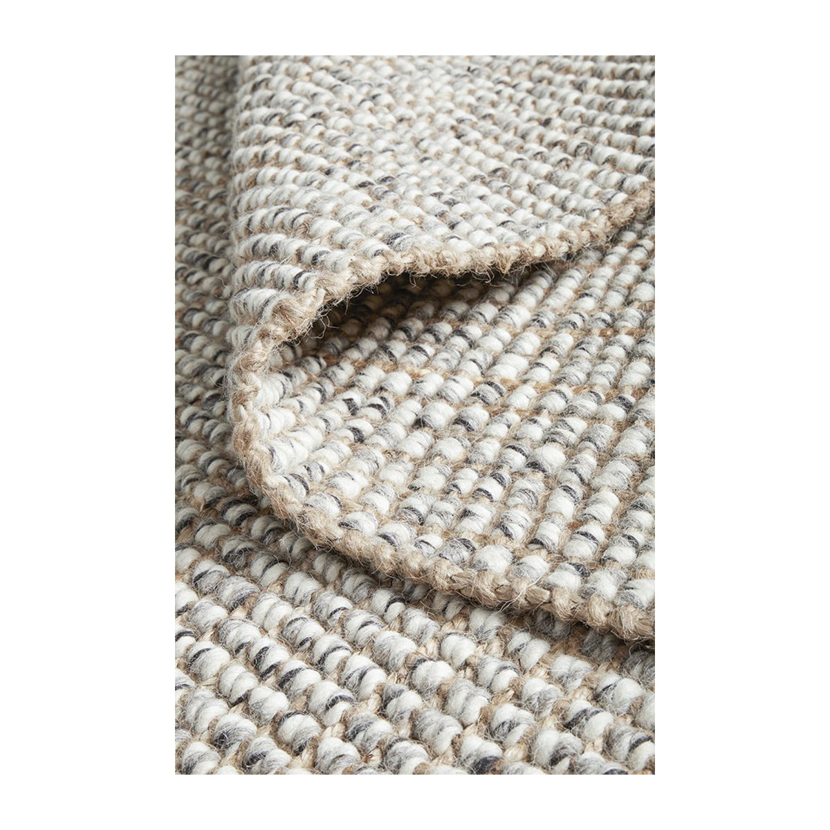 Arabella Runner Rug - Soft Non-Slip Hallway Carpet, Grey Home Decor for Living Room, Bedroom & Entryway