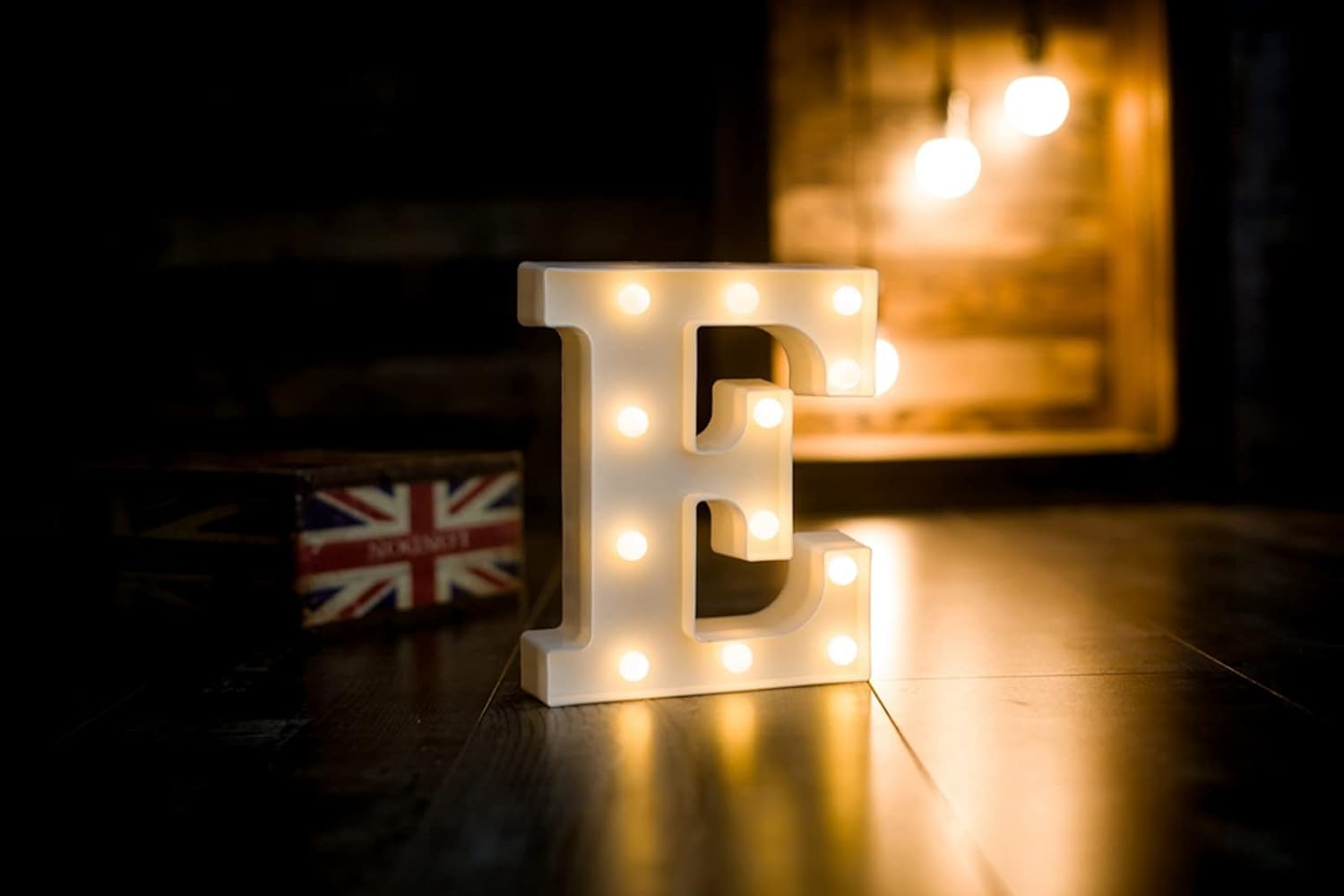Foaky LED Marquee Light Up Letters & Numbers - Customizable Light Up Signs for Birthday Parties, Weddings, Events & Home Decor (Letter E3)