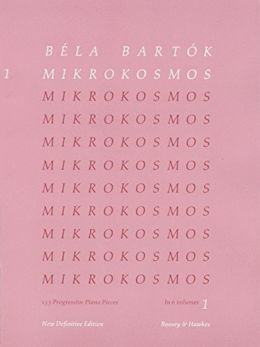 Mikrokosmos Piano Solo Volume 1 - Bela Bartok Sheet Music for Beginners | Perfect for Piano Practice, Music Lessons & Home Recitals