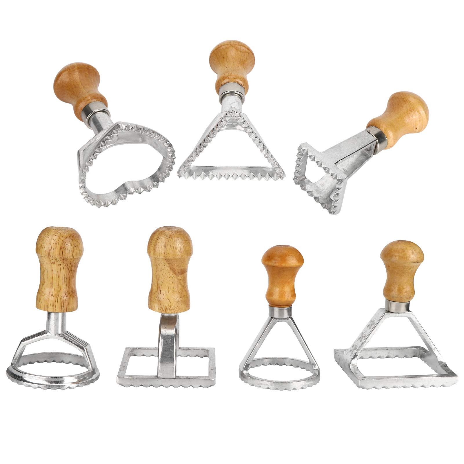 Yosoo 7-Piece Dumpling Maker Set - DIY Cookie, Cake, Pastry & Pasta Stamp Press Cutter for Homemade Biscuits & Desserts | Perfect for Baking, Party Treats & Family Cooking Activities