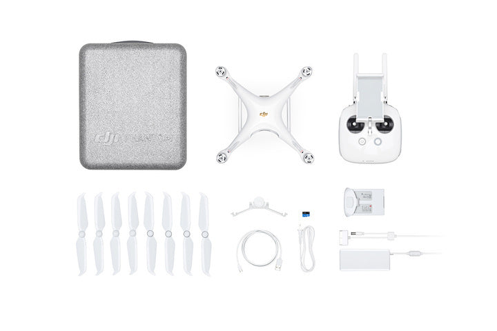 Refurbished DJI Phantom 4 Pro Drone with 4K Camera & Fishing Accessories Kit - Perfect for Aerial Photography, Fishing Trips & Outdoor Adventures