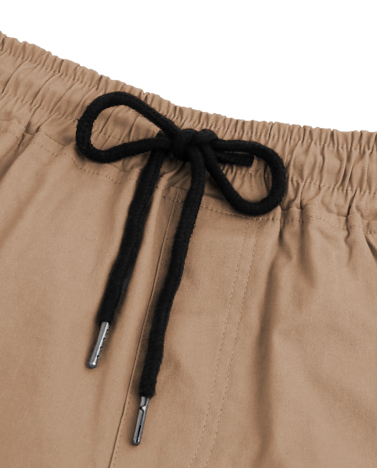 Landtown Men's Casual Cotton Cargo Shorts with Multiple Pockets - Breathable Athletic Workout Golf Summer Beach Shorts for Outdoor Activities, Travel & Relaxation