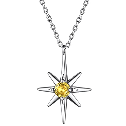 necklace-11. November(Created Citrine)