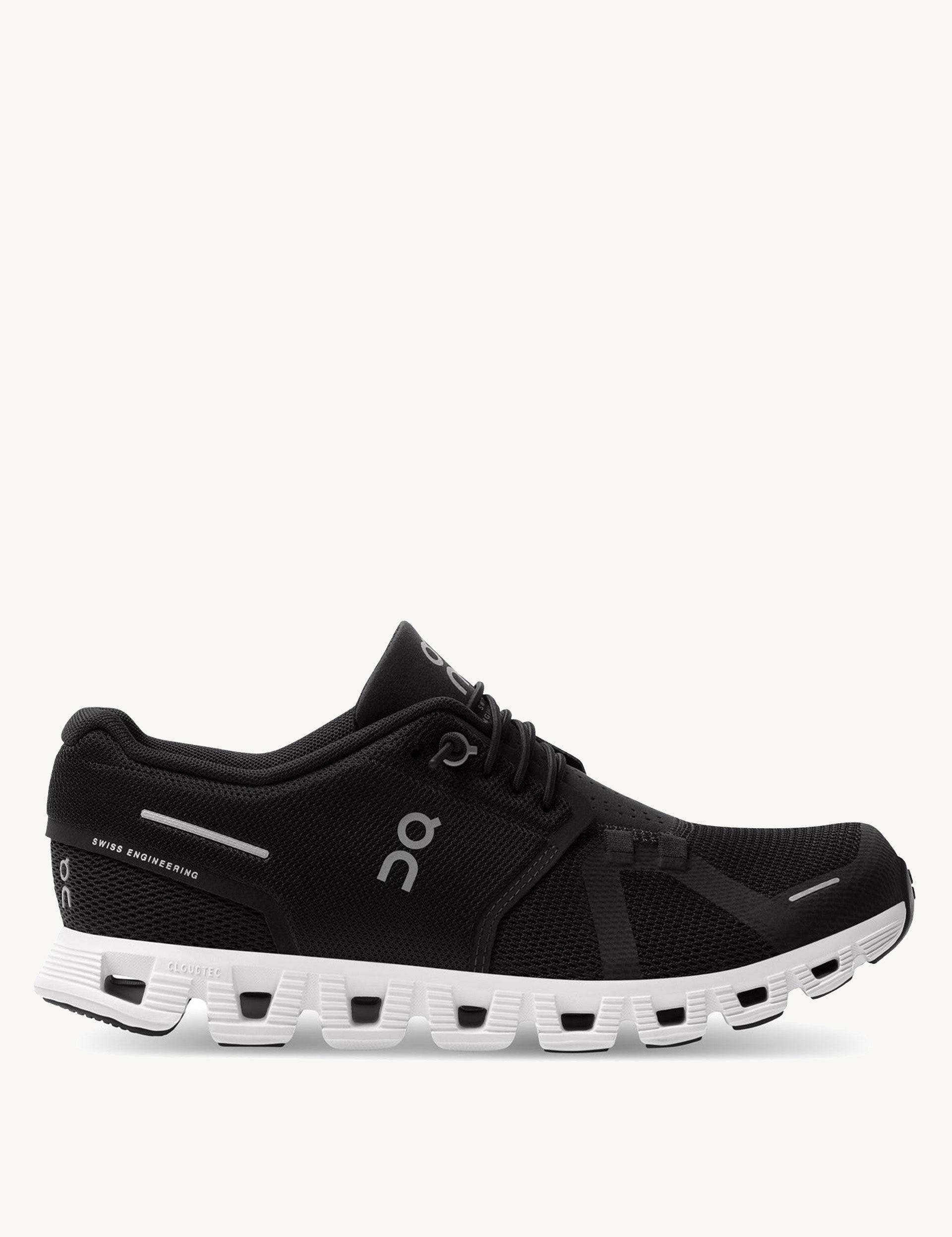 Cloud 5 Running Shoes - Black/White - Lightweight & Cushioned for Men & Women - Perfect for Jogging, Gym Workouts & Daily Wear