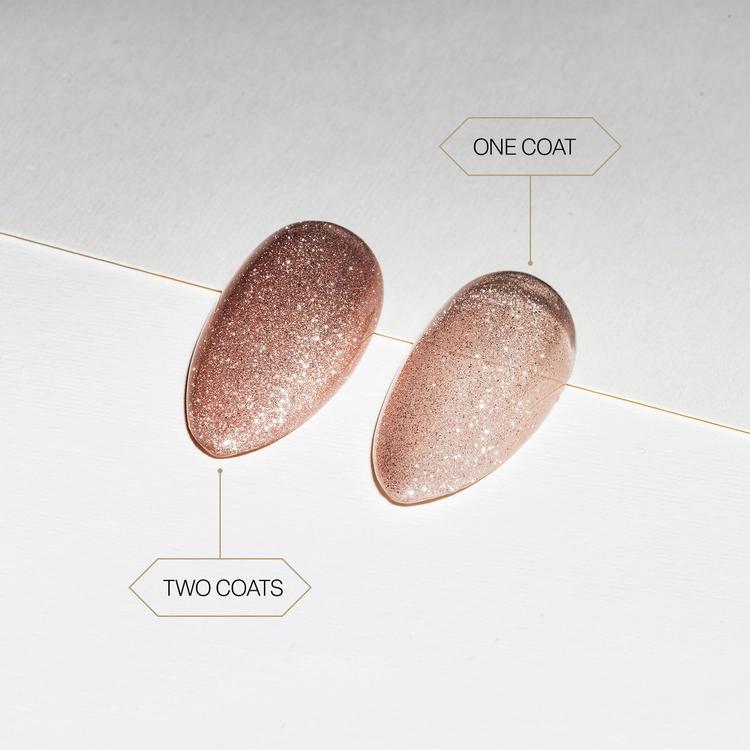 Apres Gel Nail Polish - Cat Eye Effect in CE02 Reversed - Long-Lasting & High Shine for Professional & DIY Manicures - Perfect for Parties, Weddings & Special Occasions