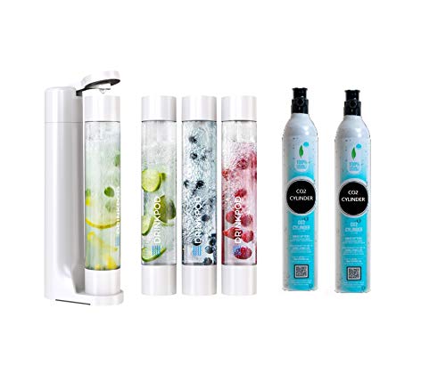 White + 2 CO2 Cylindres