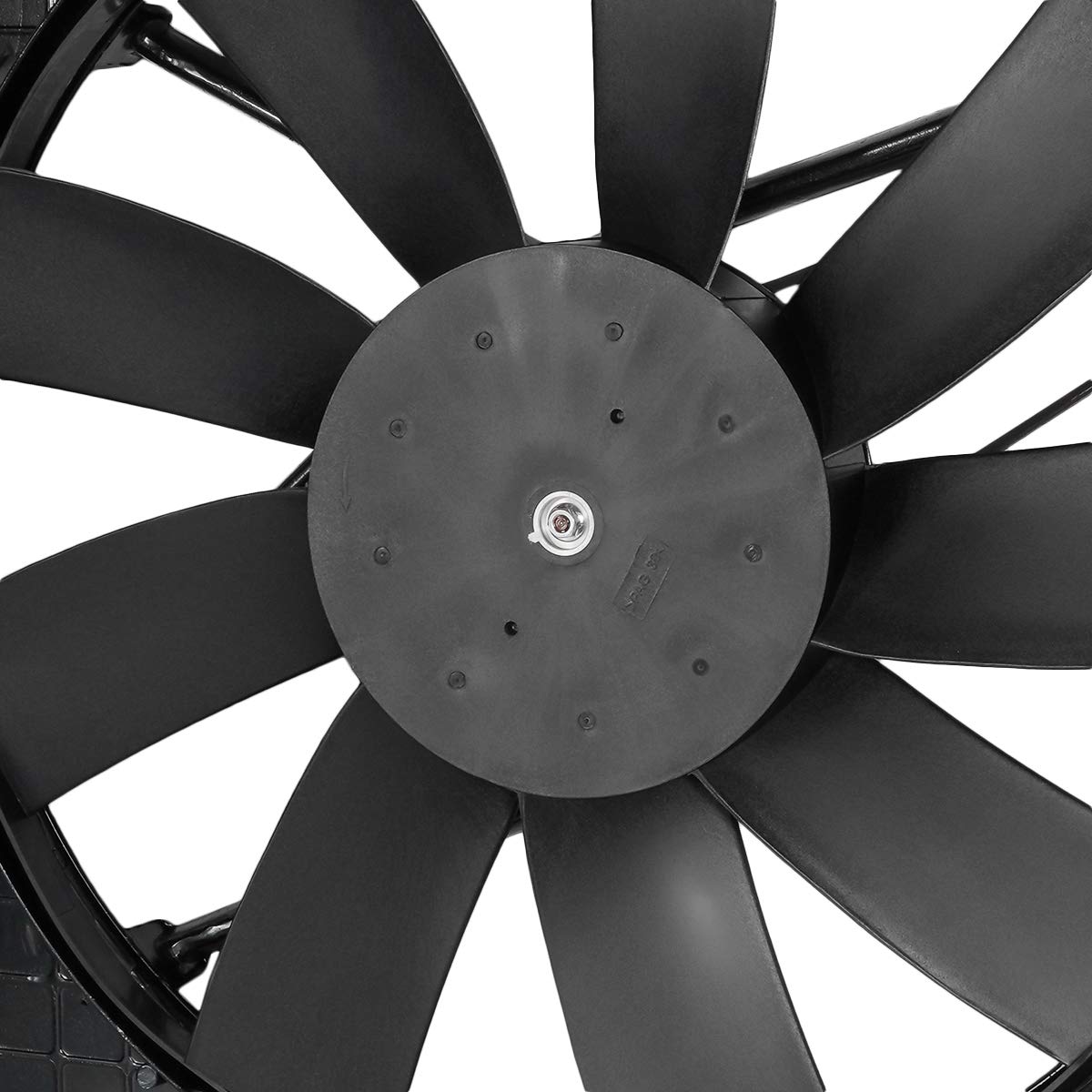 DNA MOTORING OEM-RF-0297 Direct Replacement Radiator Cooling Fan Assembly for 2000-2002 Mercedes-Benz S430/S500/CL500 & 2001 CL55 AMG - Black Factory Style Cooling Fan | Perfect for Engine Overheating Prevention & Summer Driving