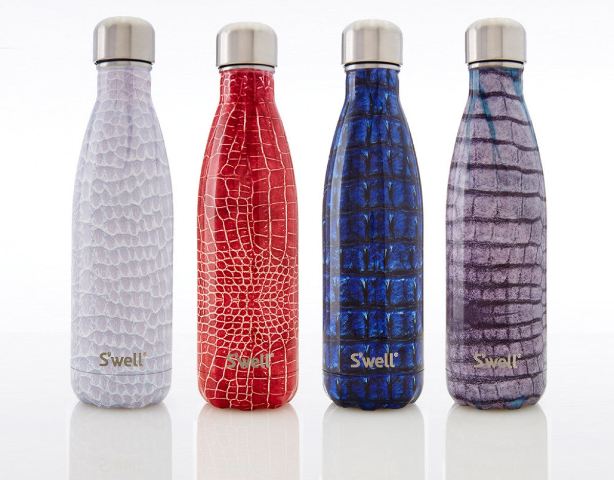 S'well Exotic 25oz (739mL) Stainless Steel Water Bottle - Insulated, Leak-Proof & Eco-Friendly for Travel, Gym & Outdoor Activities