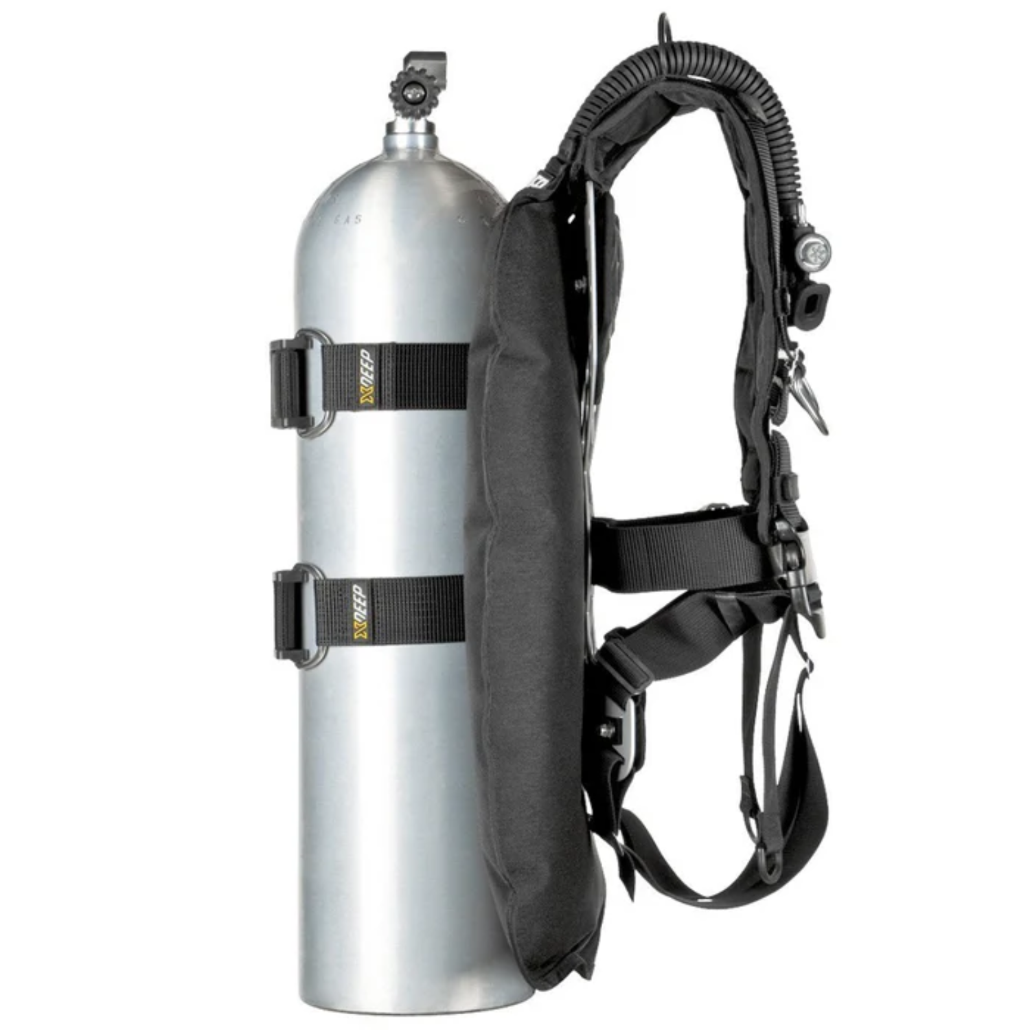 XDeep NX Ghost Deluxe Full Setup Wing System - Premium Scuba Diving BCD for Advanced Divers - Perfect for Deep Diving, Cave Exploration & Technical Diving Adventures