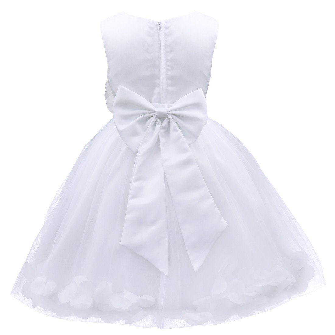 FEESHOW Elegant Flower Girl Dress for Weddings, Pageants, Bridesmaids, Graduation & Prom - Formal Party Gown for Special Occasions