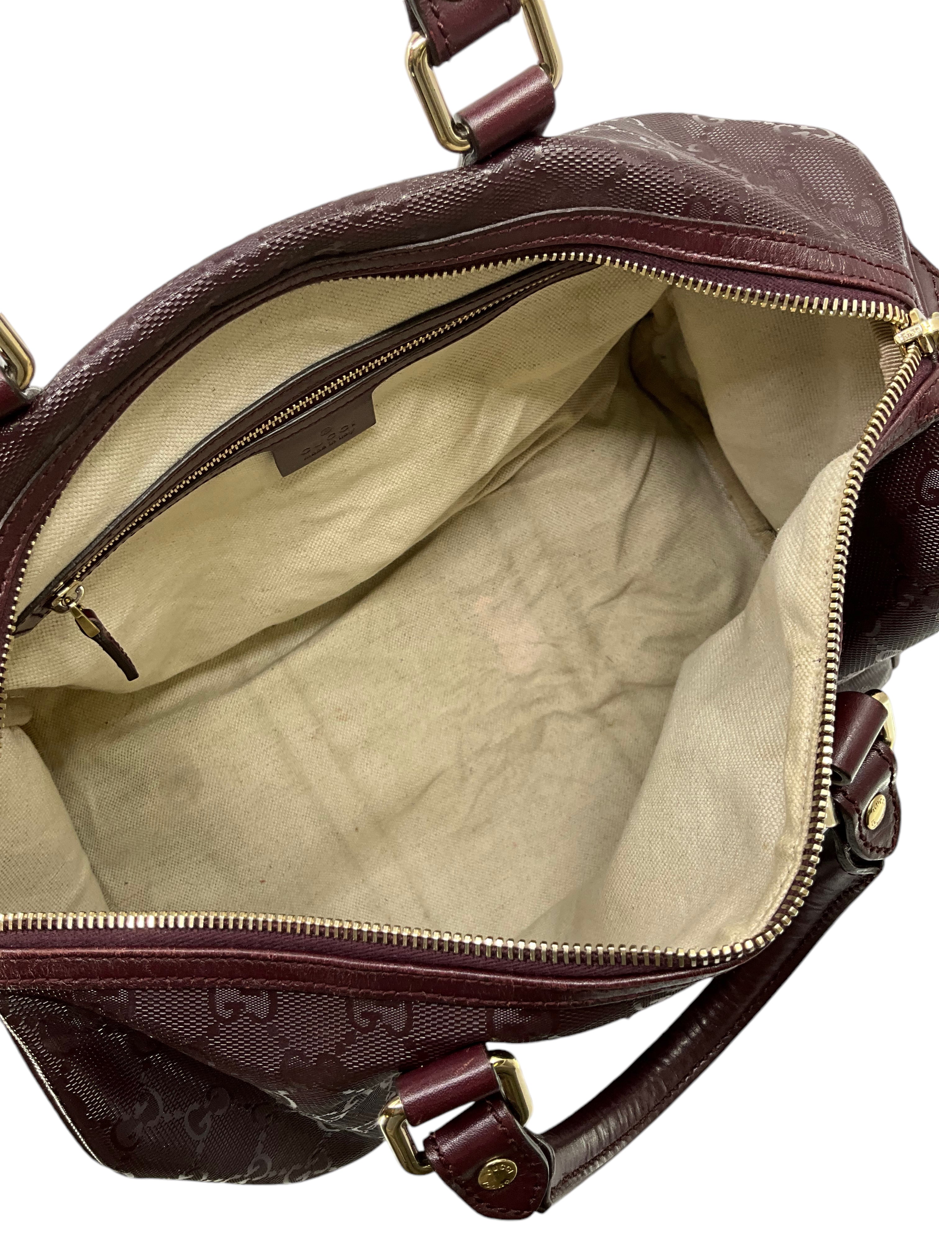 GUCCI Monogram Medium Joy Boston Bag - Luxury Designer Handbag for Women, Perfect for Work, Travel & Everyday Use