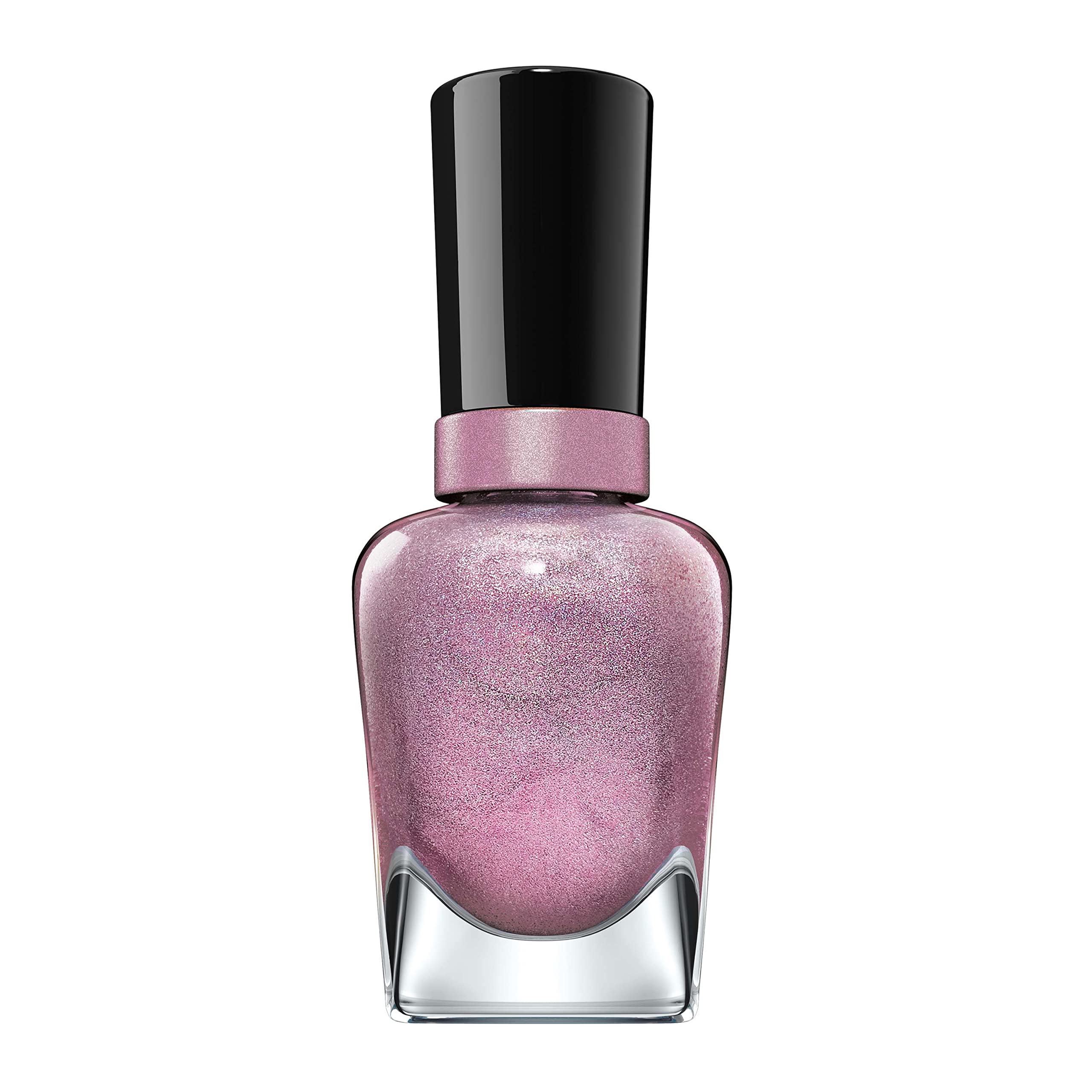 Sally Hansen Miracle Gel Nail Polish - Metro Midnight Purple, Long Lasting Gel-Like Formula, No UV Lamp Needed, Chip Resistant, Salon-Quality Finish | Perfect for Everyday Wear, Special Occasions & DIY Manicures