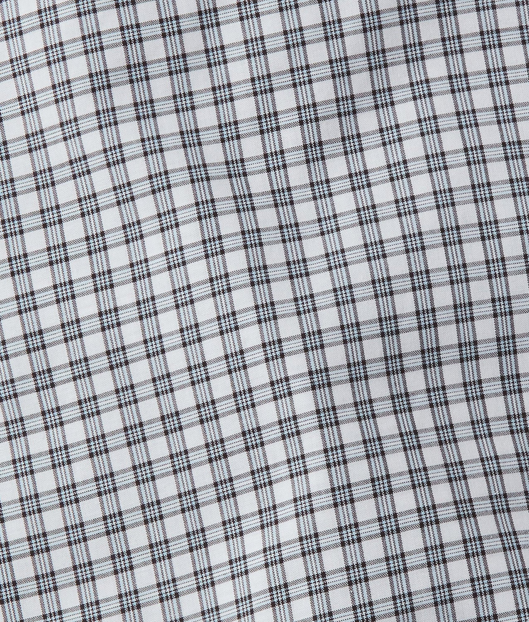 El Paso Plaid Shirt - Black & Iceberg Checkered Flannel for Men & Women | Casual Wear, Outdoor Activities, and Layering Fashion