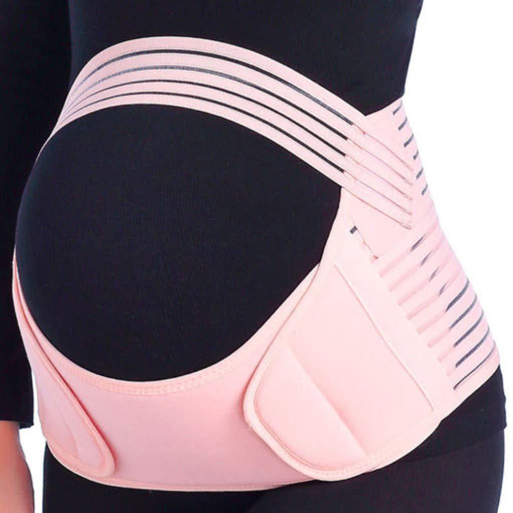 **Pregnancy Maternity Belt for Back, Pelvic & Hip Pain Relief - Adjustable Belly Support Band with Lightweight Breathable Fabric - Perfect for Daily Wear, Workouts & Postpartum Recovery**