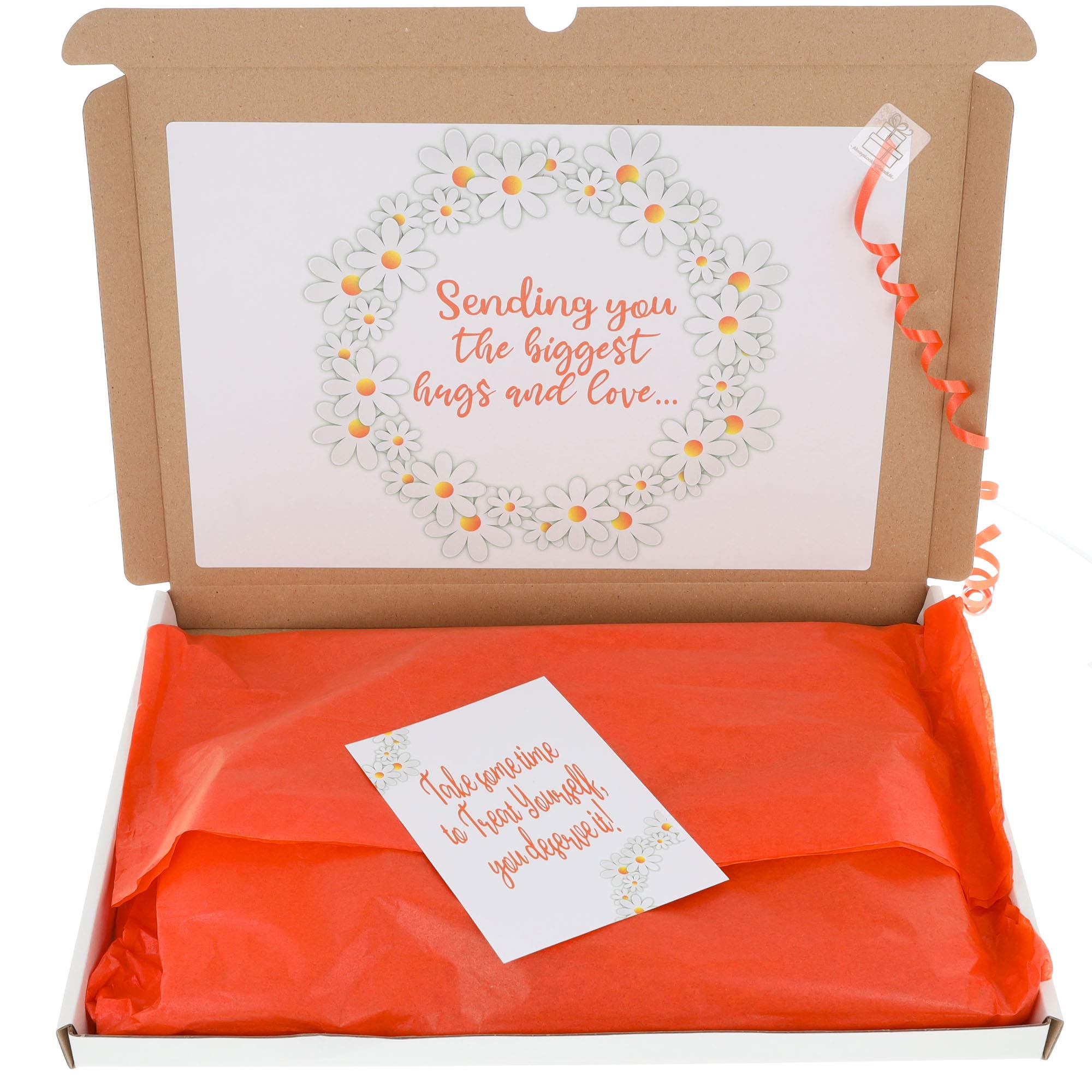 Personalized Large Pamper Treat Gift Box - Tea Themed Hug in a Box for Women | Thoughtful Letterbox Gift for Birthdays, Anniversaries & Special Occasions | Perfect Relaxation Gift for Her