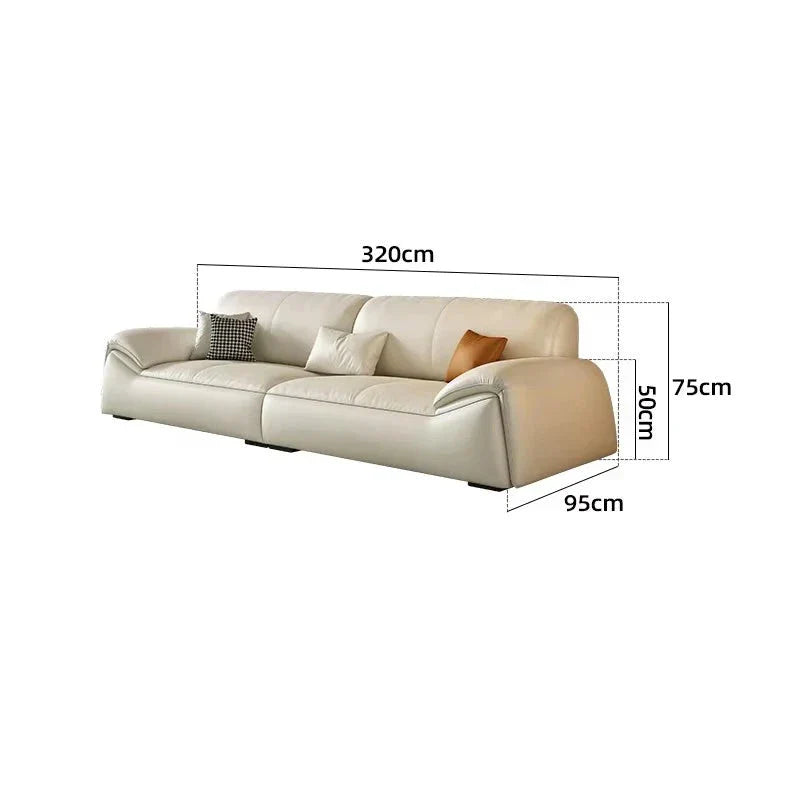 Premium Filler Lounge Sofa - Ultra Soft Sectional Couch for Living Room, Modern Luxury Comfort with Elegant Design - Perfect for Home Theater, Family Gatherings & Relaxation
