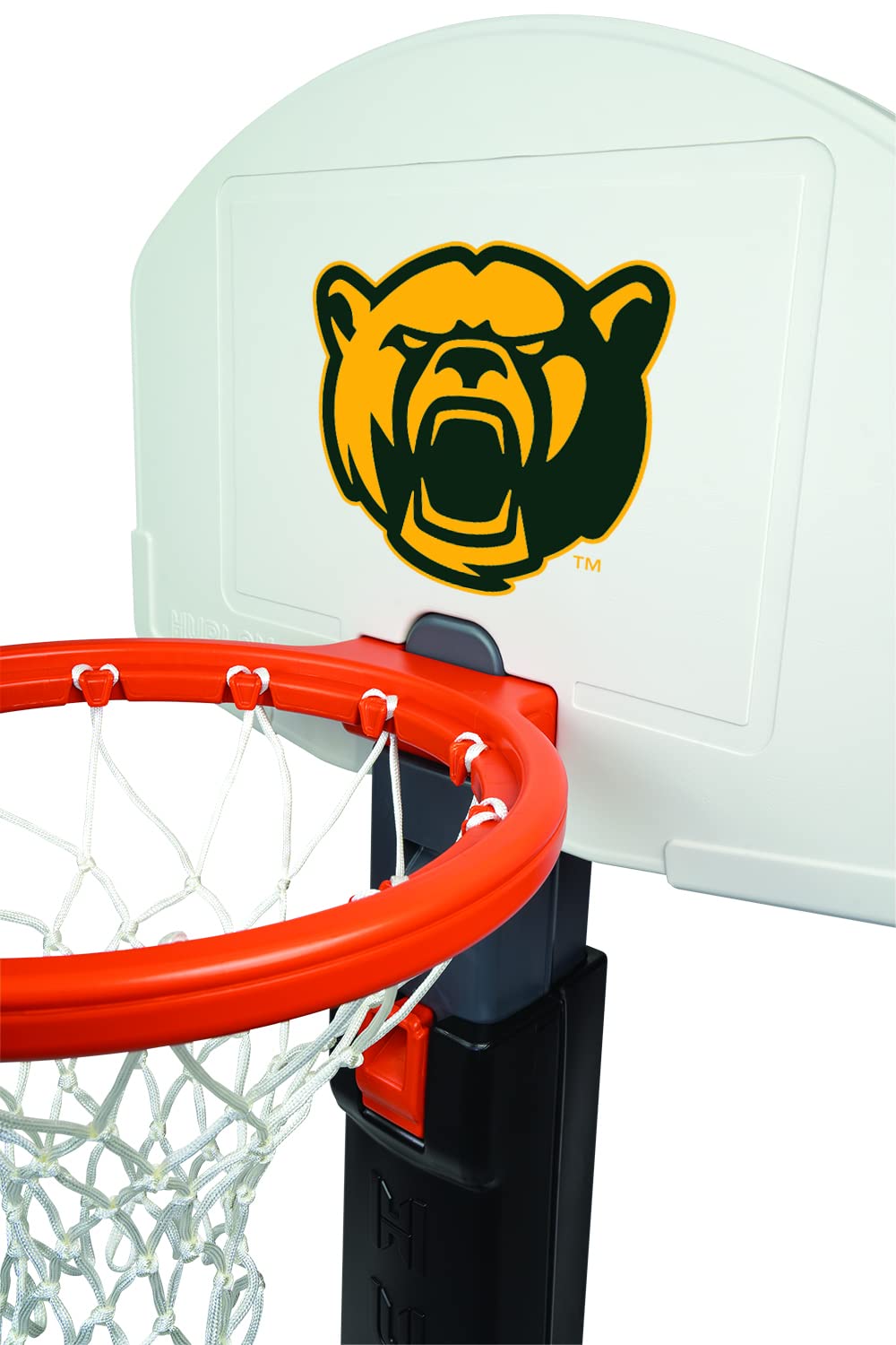 Huplay Adjustable Basketball Hoop Set for Kids & Youth - 7.5-10ft Height Adjustable, Portable Backboard with Rim & Net - Perfect for Driveway, Backyard, and Outdoor Play