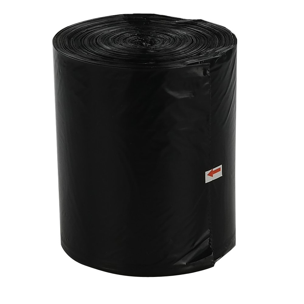 Black 6 Gallon Trash Bags - 250 Count Heavy Duty Trash Can Liners for Kitchen, Bathroom & Office Waste Disposal