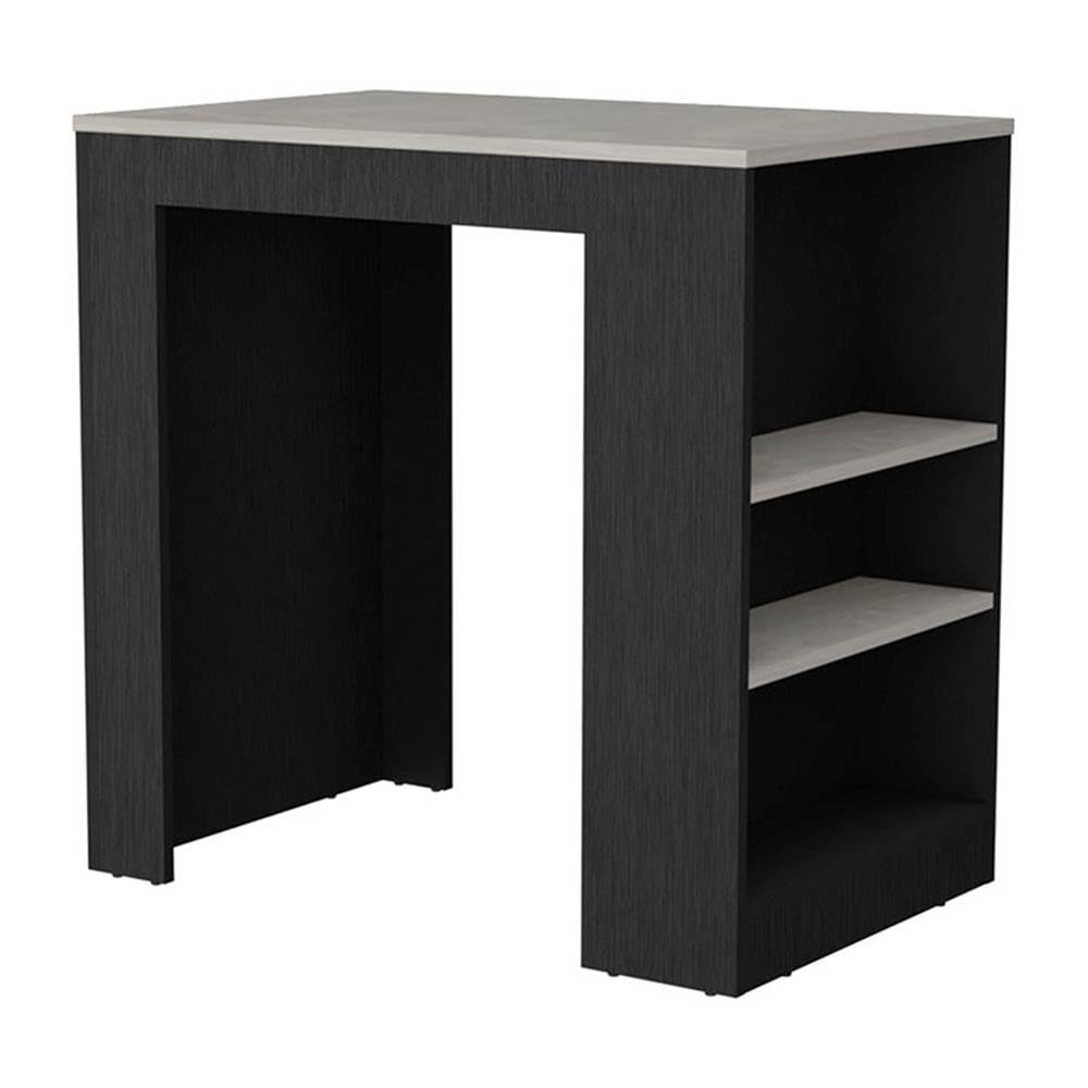 TUHOME Portree Kitchen Island - Engineered Wood Kitchen Cart with Storage, Multi-Color Options for Modern Farmhouse & Small Space Kitchens