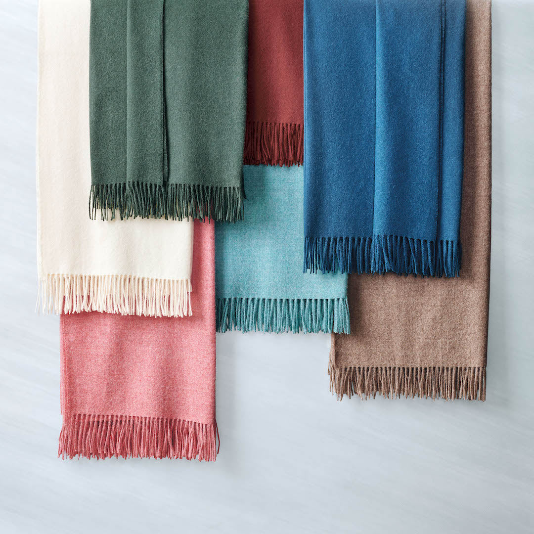 Luxury Paris Baby Alpaca Throw Blanket - Soft Racing Green Alpaca Wool Blanket for Sofa, Bed & Nursery | Cozy Home Decor, Perfect Gift for Housewarming & Winter Warmth