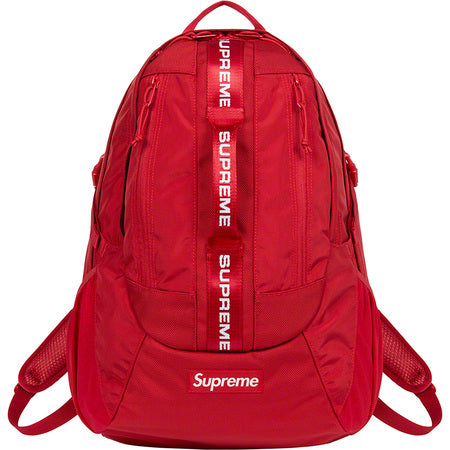 Supreme Backpack Red FW22 - Stylish & Durable College Backpack for Men & Women - Perfect for School, Travel & Outdoor Adventures