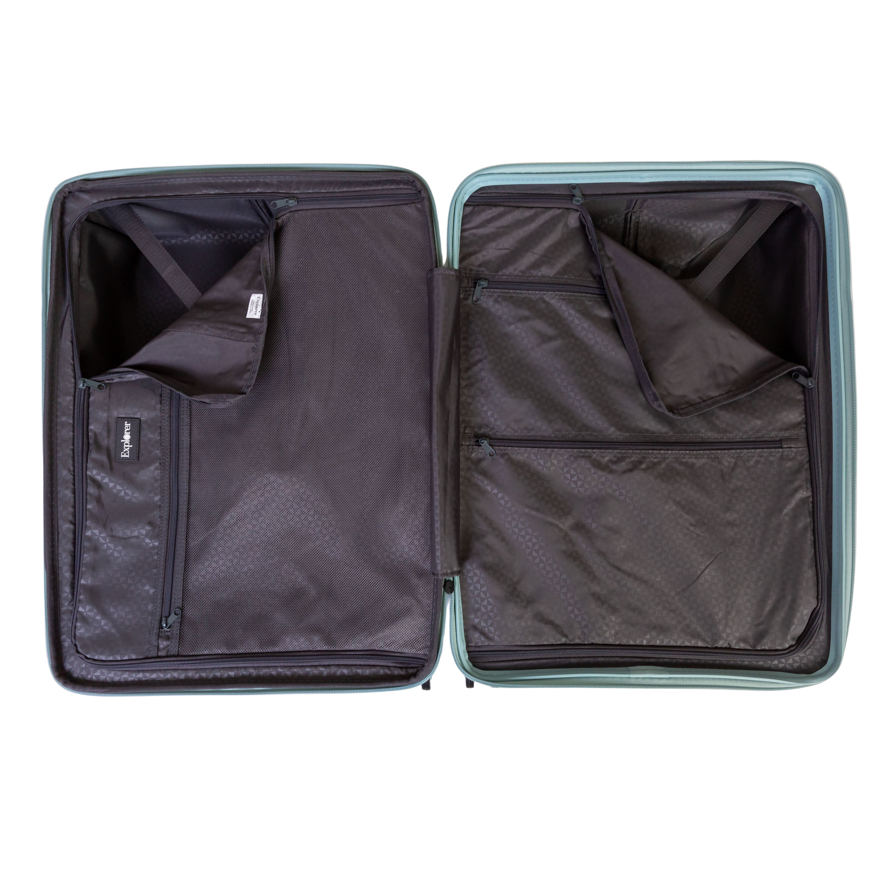 Explorer Breeze Anti-Theft Expandable Medium Carry-On Luggage - Perfect for Business Travel & Weekend Getaways