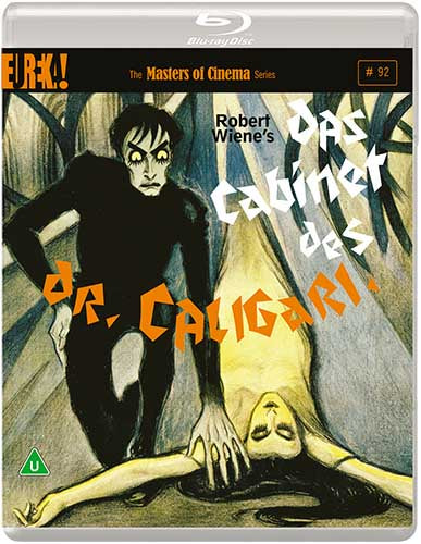 The Cabinet of Dr. Caligari Blu-ray | Classic German Expressionist Horror Film | Perfect for Movie Collectors & Film Studies