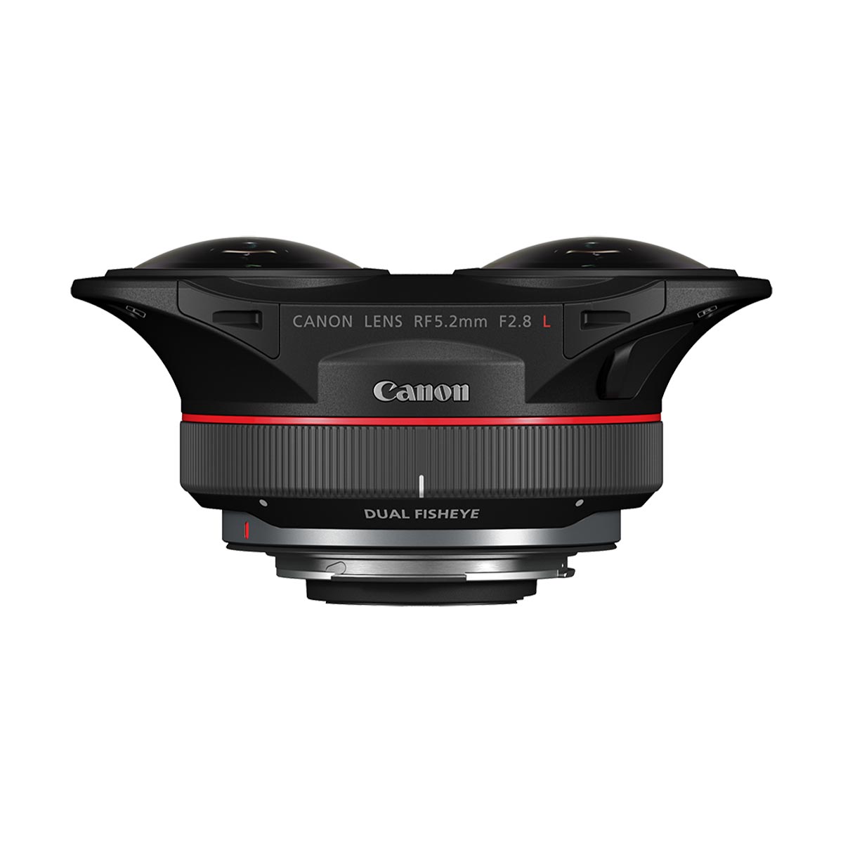 Canon RF 5.2mm F2.8L Dual Fisheye 3D VR Lens for 360° Photography - Perfect for Virtual Reality Content Creation, Vlogging, and Immersive Experiences