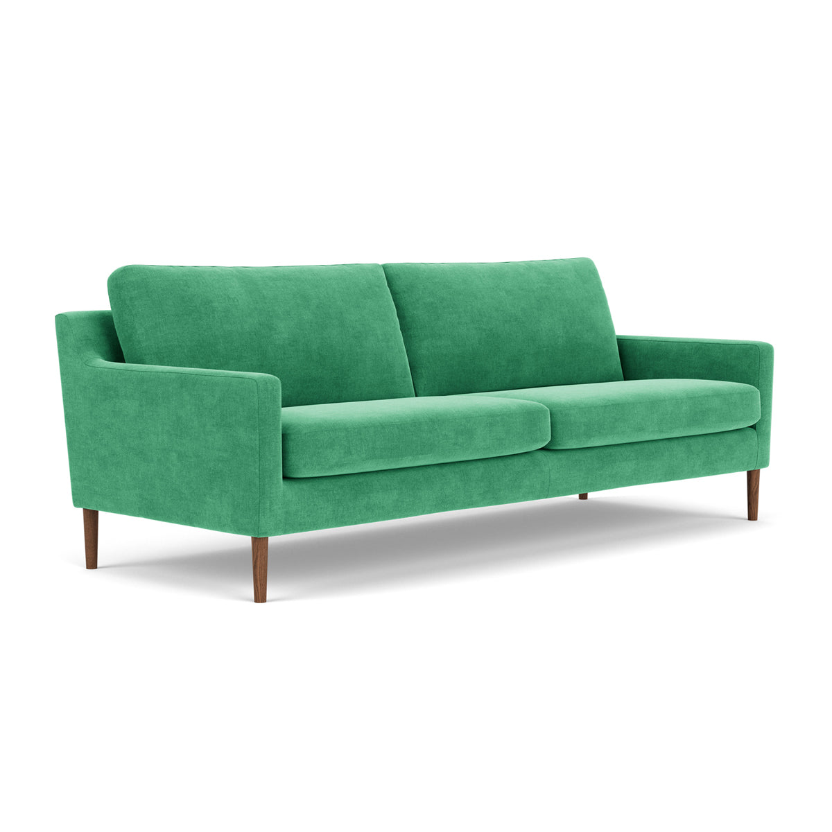 Astha Fabric 3-Seater Sofa - Modern Living Room Furniture for Small Spaces | Comfortable Couch for Apartments, Dorm Rooms & Cozy Homes