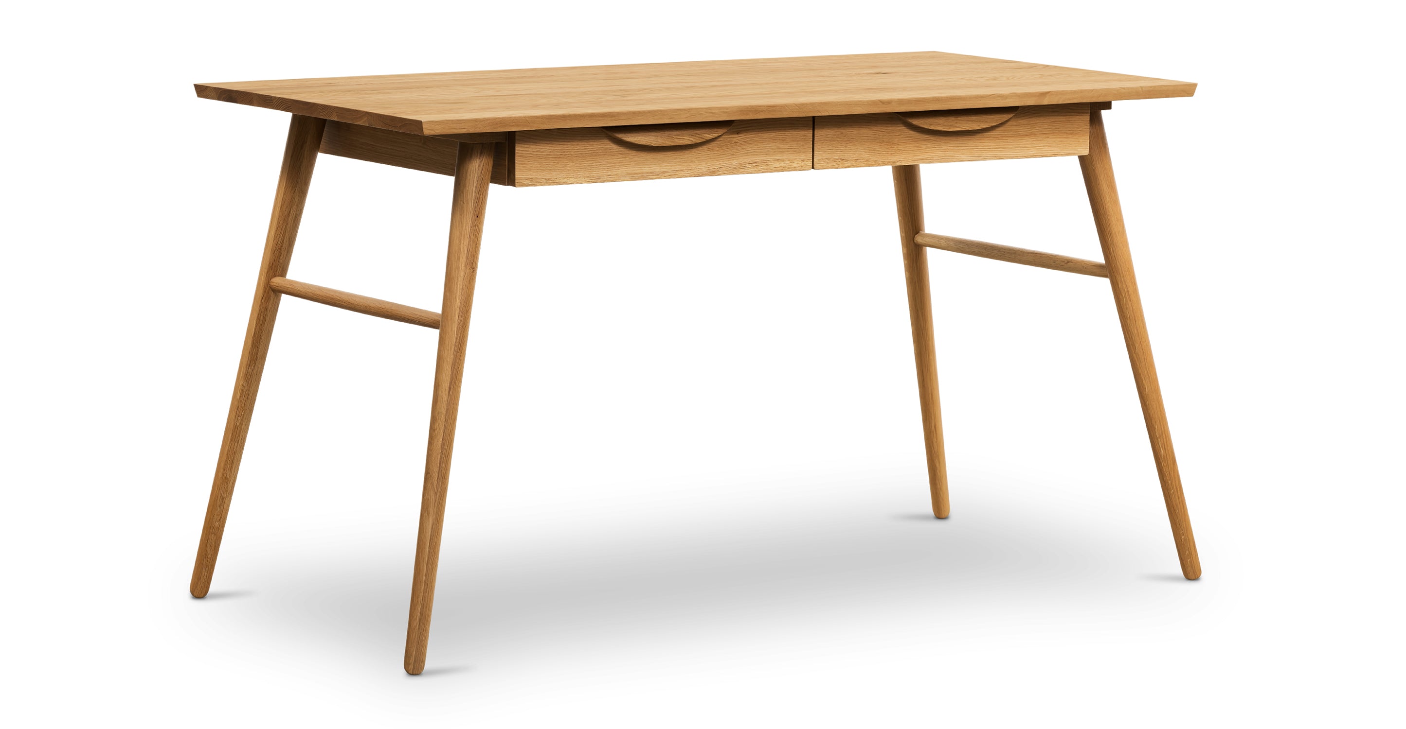 Ergonomic Etta Office Desk - Modern Writing Desk with Storage Drawer, Home Office Furniture for Small Spaces | Perfect for Remote Work, Study & Crafting