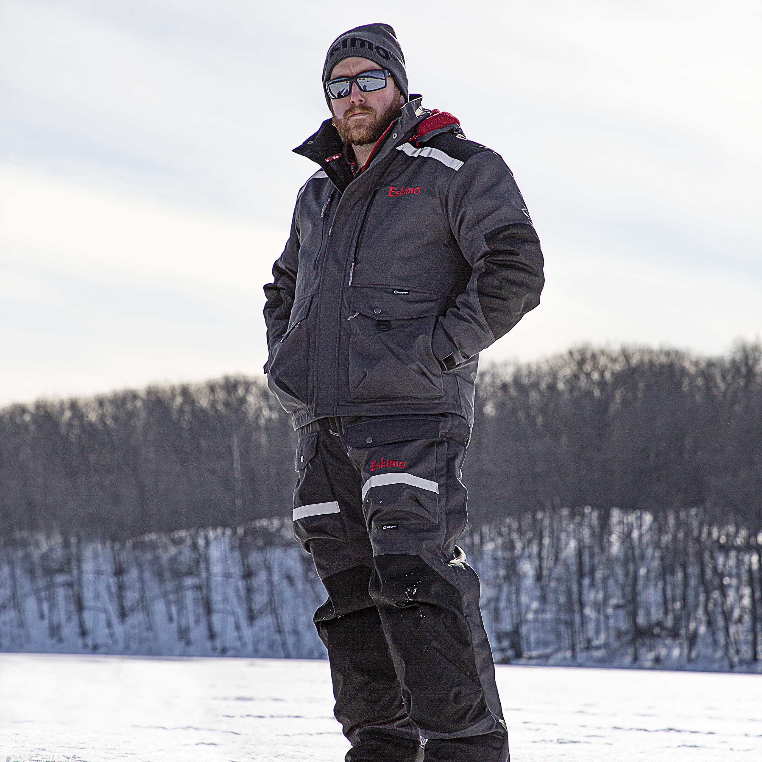Eskimo Men's Roughneck Jacket - Heavy Duty Winter Coat for Extreme Cold Weather, Waterproof & Windproof Outdoor Work Jacket - Ideal for Construction, Hunting, and Snow Activities