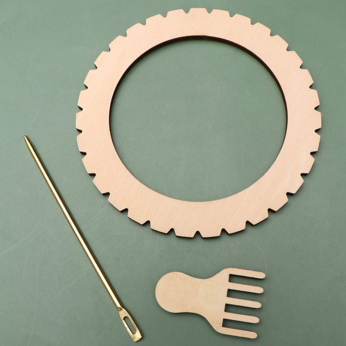 Premium Wooden Hair Comb with Wide Teeth - Natural Wooden Detangling Comb for Smooth & Tangle-Free Hair - Perfect for Daily Styling, Travel & Gentle Scalp Massage