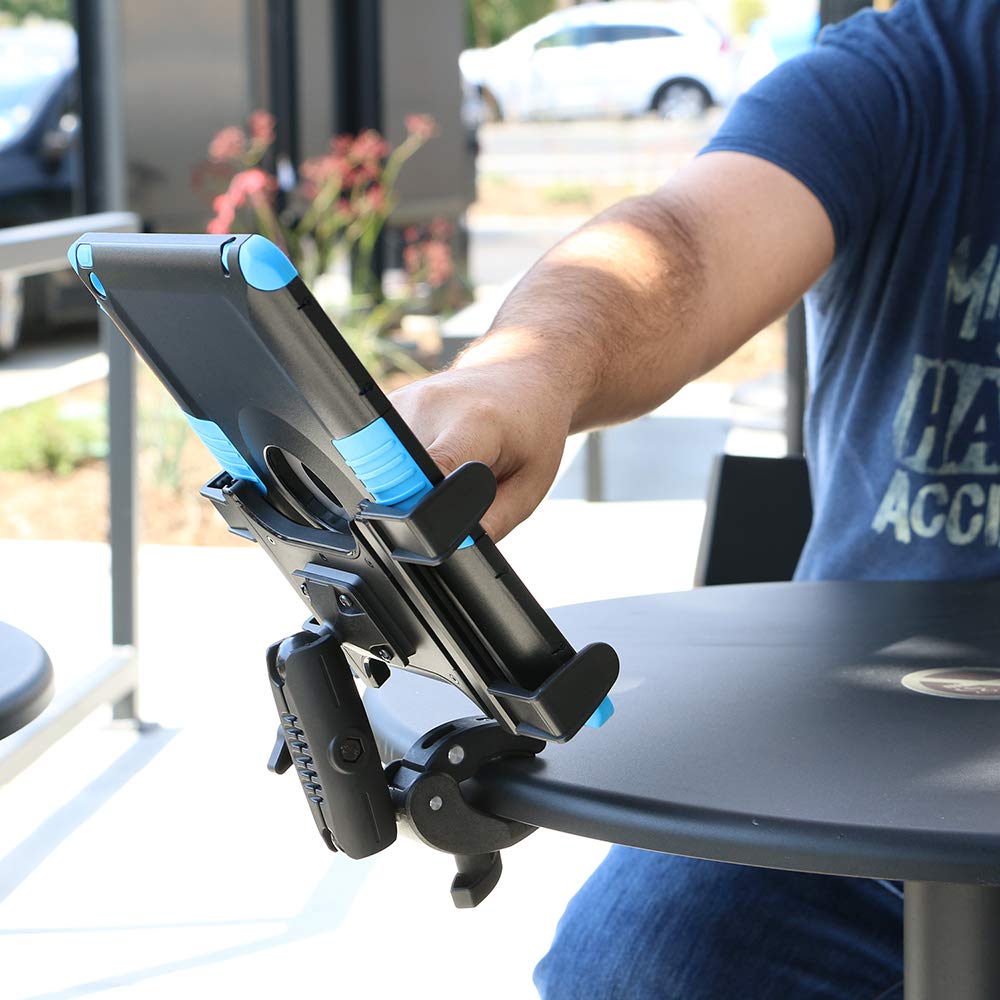 ARKON Heavy Duty Tablet Mount with Secure Locking Knob - Retail Black - Perfect for Car, Truck, and Office Use