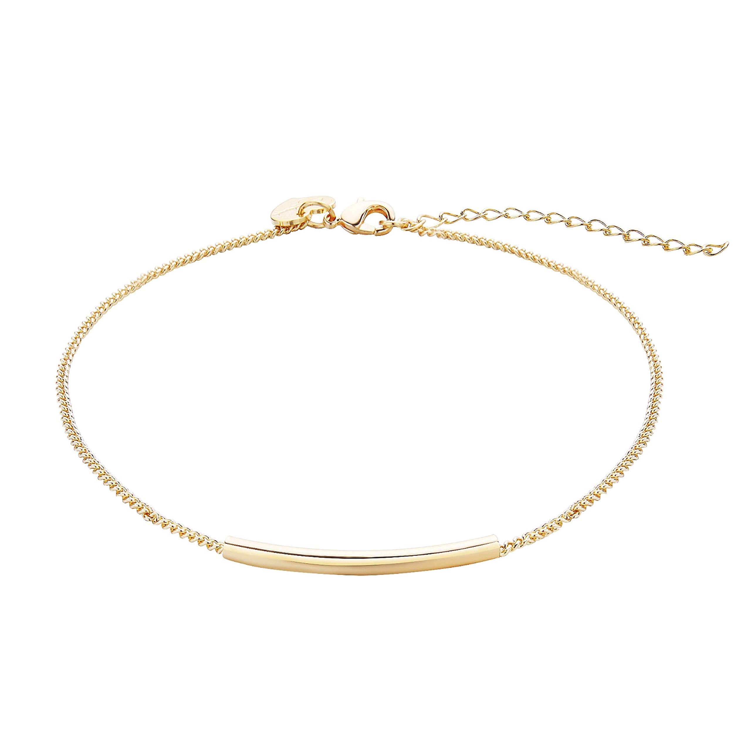 Valloey Women's Gold Ankle Bracelet - Adjustable Boho Layered Chain Anklet Jewelry for Beach, Summer & Casual Outfits