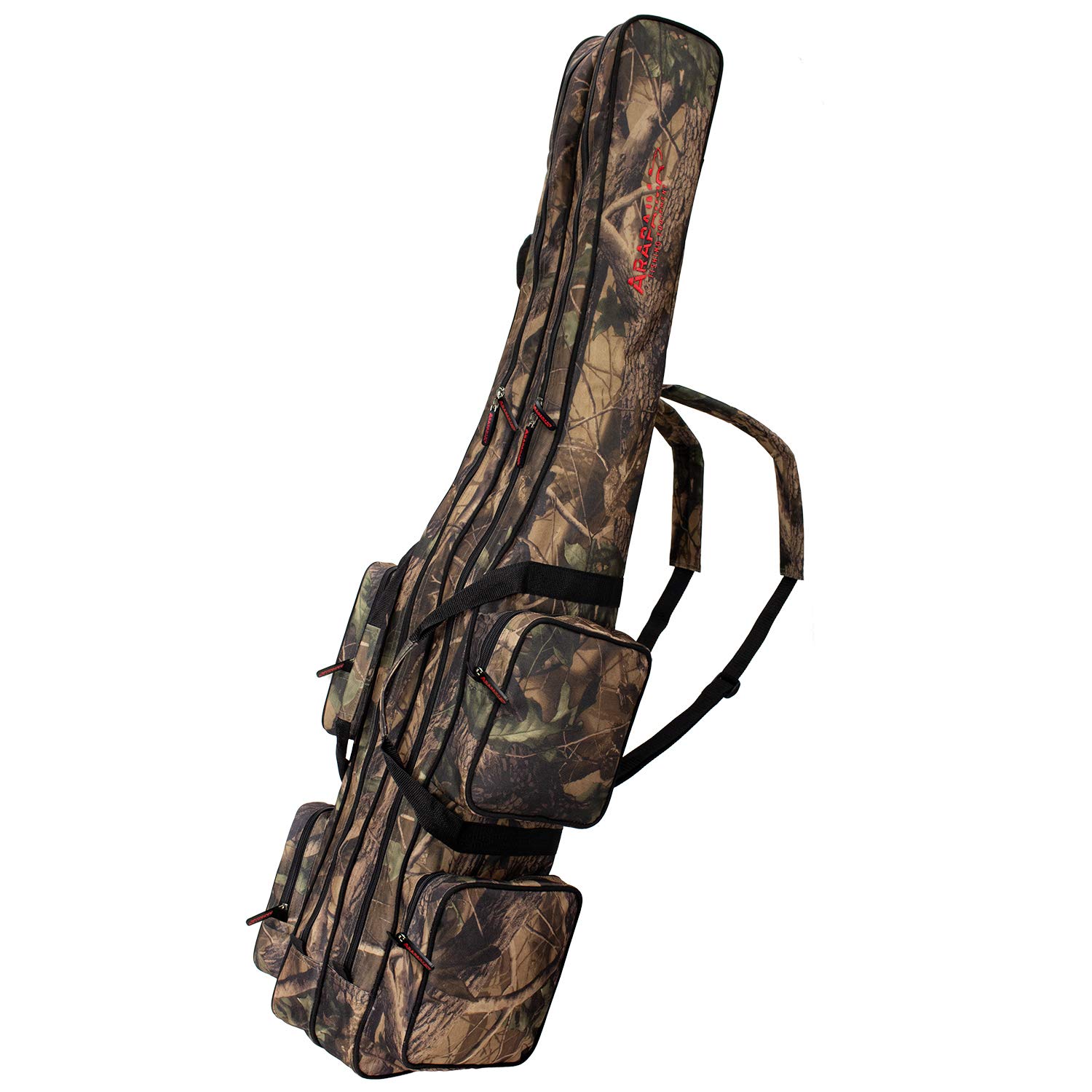 Arapaima Fishing Rod Sheath Cover Bag - Durable 4, 6 or 8 Rod Protector for Fishing Tackle & Accessories | Waterproof Carry Case for Travel & Storage | Ideal for Boat, Kayak & Shore Fishing Trips
