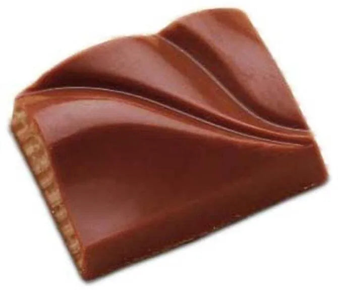 Premium Wave Rectangle Chocolate Mold for Baking & Candy Making - Perfect for Homemade Chocolates, Desserts, Party Favors & DIY Gifts