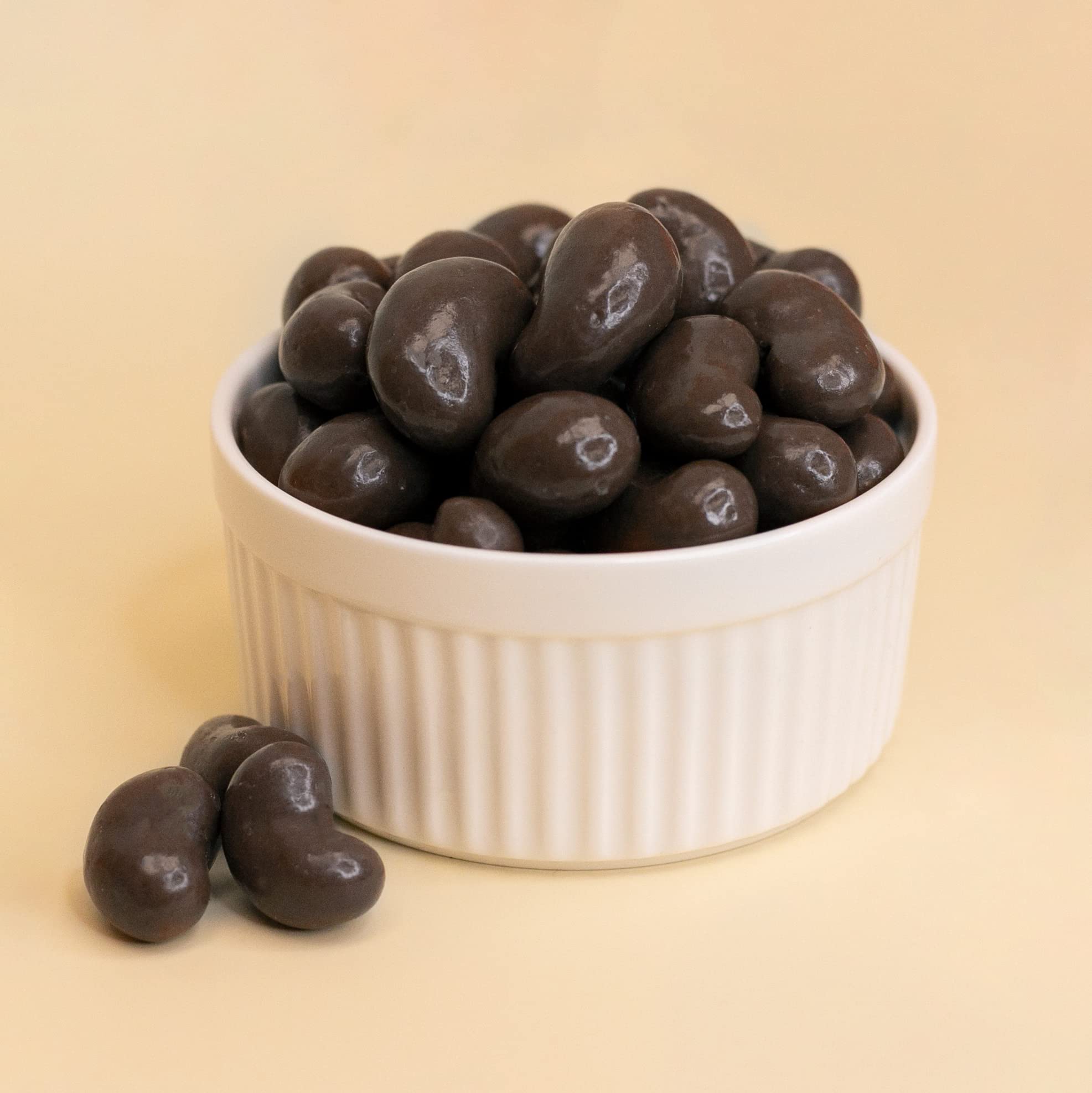 Premium Dark Chocolate Covered Cashews - Gourmet Snack, 2 Lb Bulk Bag - Perfect for Gifts, Parties & Healthy Desserts