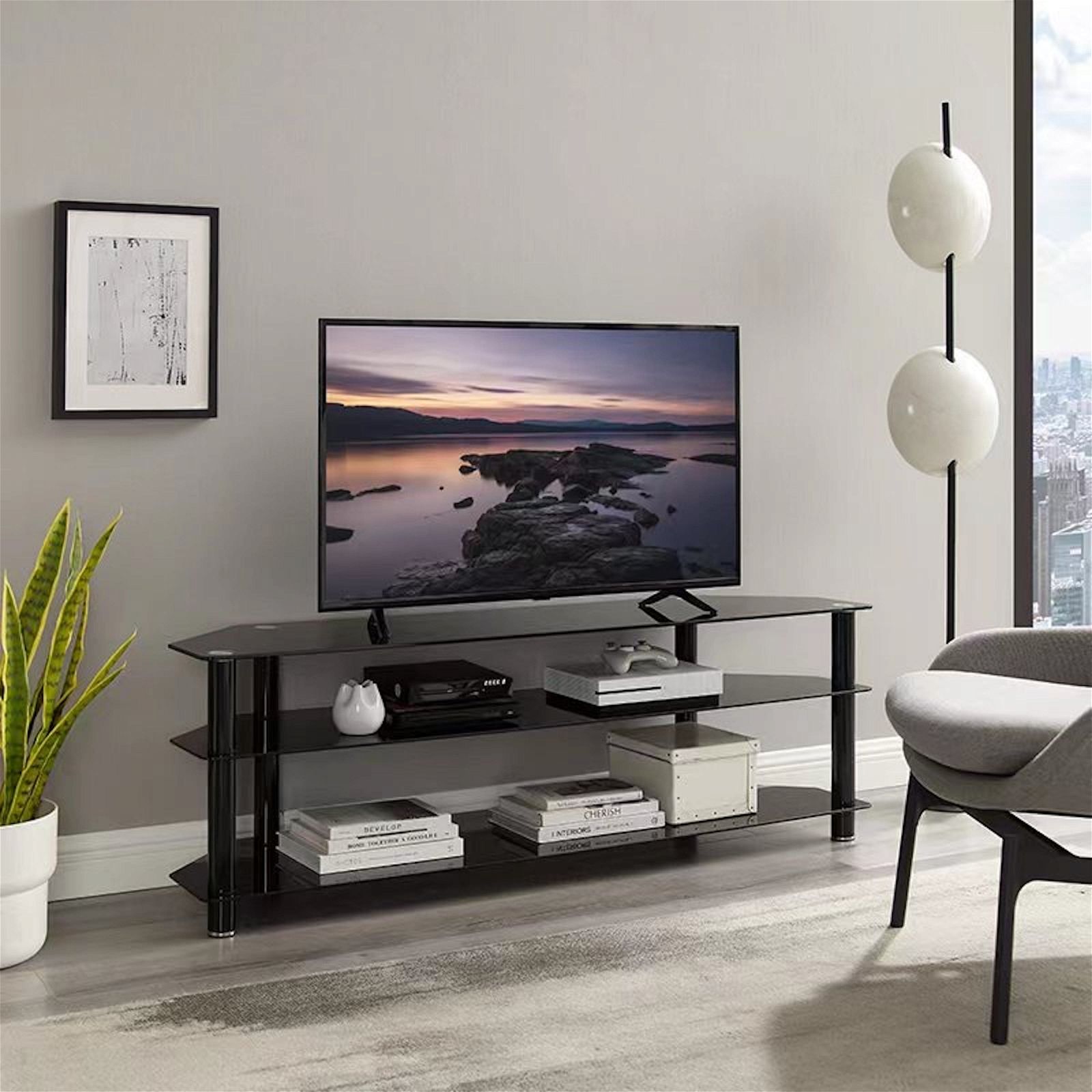ACE 1500 TV Stand by Tauris - Modern Entertainment Center for Living Room, Bedroom & Home Theater