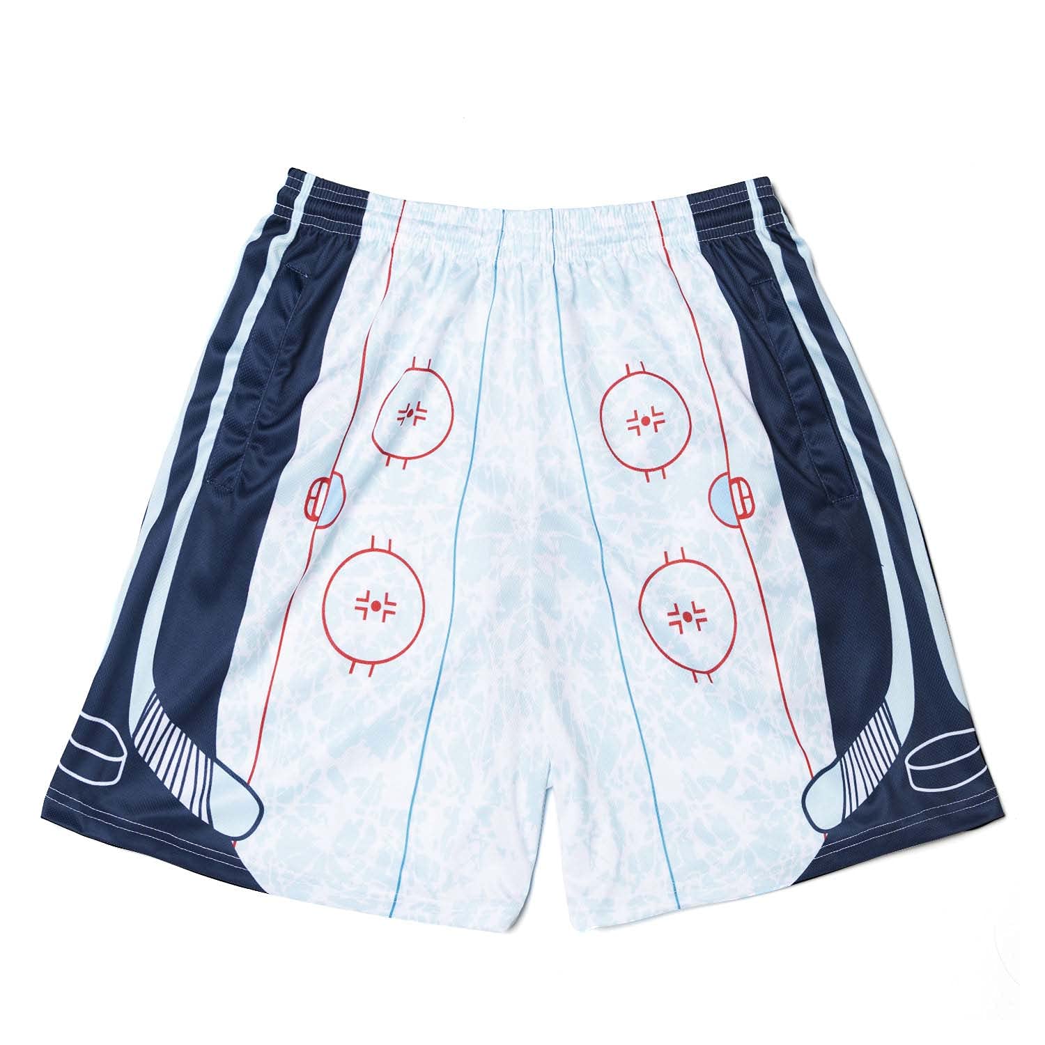 ChalkTalkSPORTS Hockey Performance Shorts for Youth & Adults - Breathable, Lightweight Hockey Rink Shorts for Training & Games