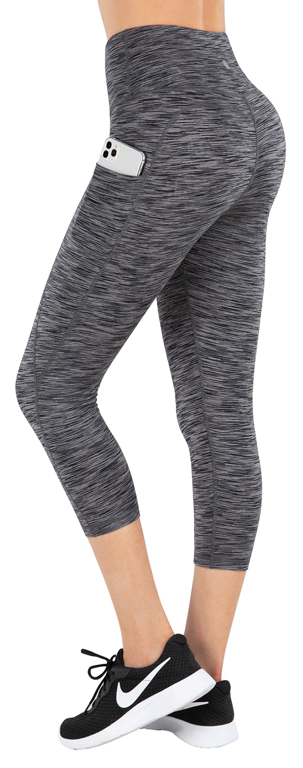 Espidoo Women's High Waisted Yoga Pants - Tummy Control Workout Leggings with Pockets, 4-Way Stretch for Running, Gym & Lounge - Perfect for Yoga, Pilates & Everyday Wear