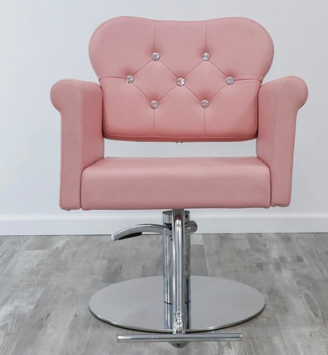 Glam II Salon Chair - Professional Hydraulic Beauty Styling Chair for Hairdressers & Stylists | Perfect for Salons, Spas & Home Use
