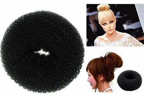 DEXO Hair Donut Bun Maker - 3-Piece Hair Styling Kit for Women & Girls | Perfect for Ponytails, Updos & Special Occasions | Soft Sponge Hair Accessories for Easy Bun Making