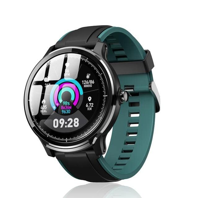 Smart Watch for Men - Fitness Tracker with Heart Rate Monitor, Sleep Tracking, IP67 Waterproof, Compatible with Android & iPhone - Green Sports Smartwatch for Running, Swimming & Daily Activity Tracking