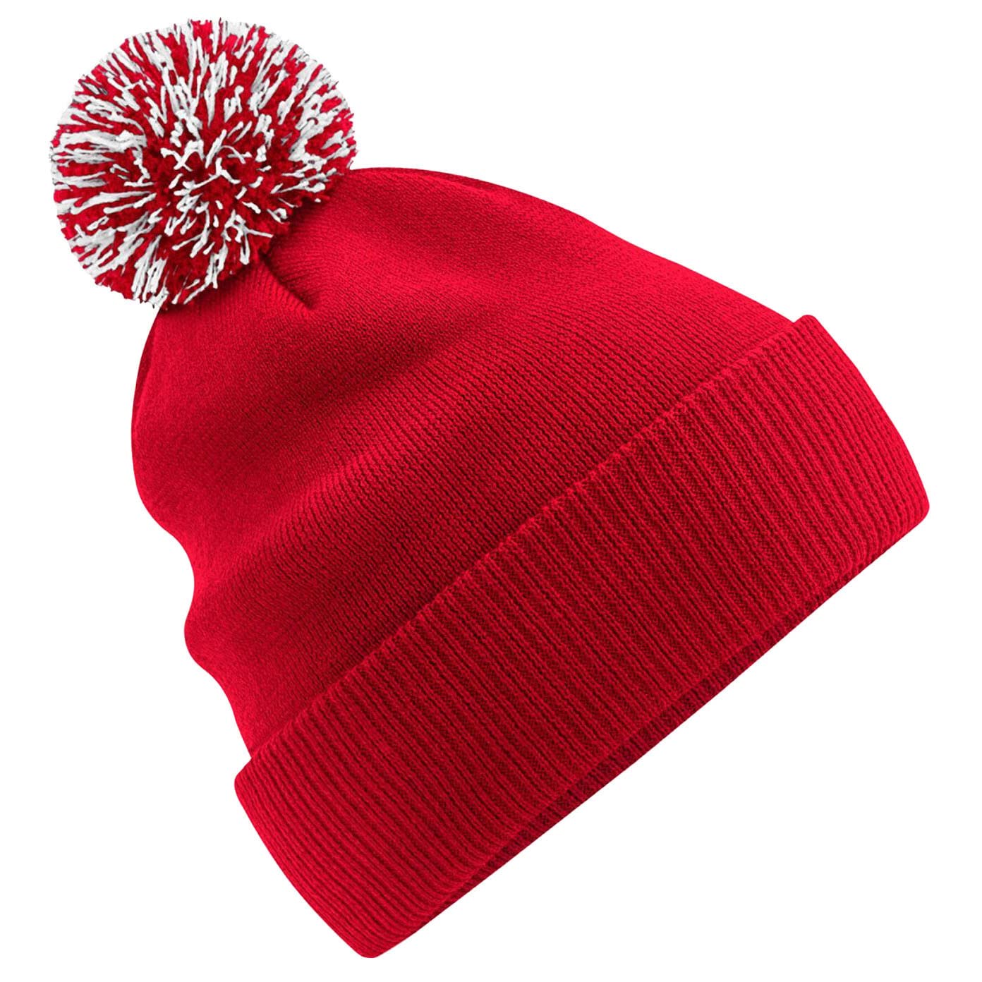 Beechfield B450R Recycled Snowstar Beanie - Eco-Friendly Winter Hat for Men & Women - Perfect for Skiing, Snowboarding & Cold Weather Activities