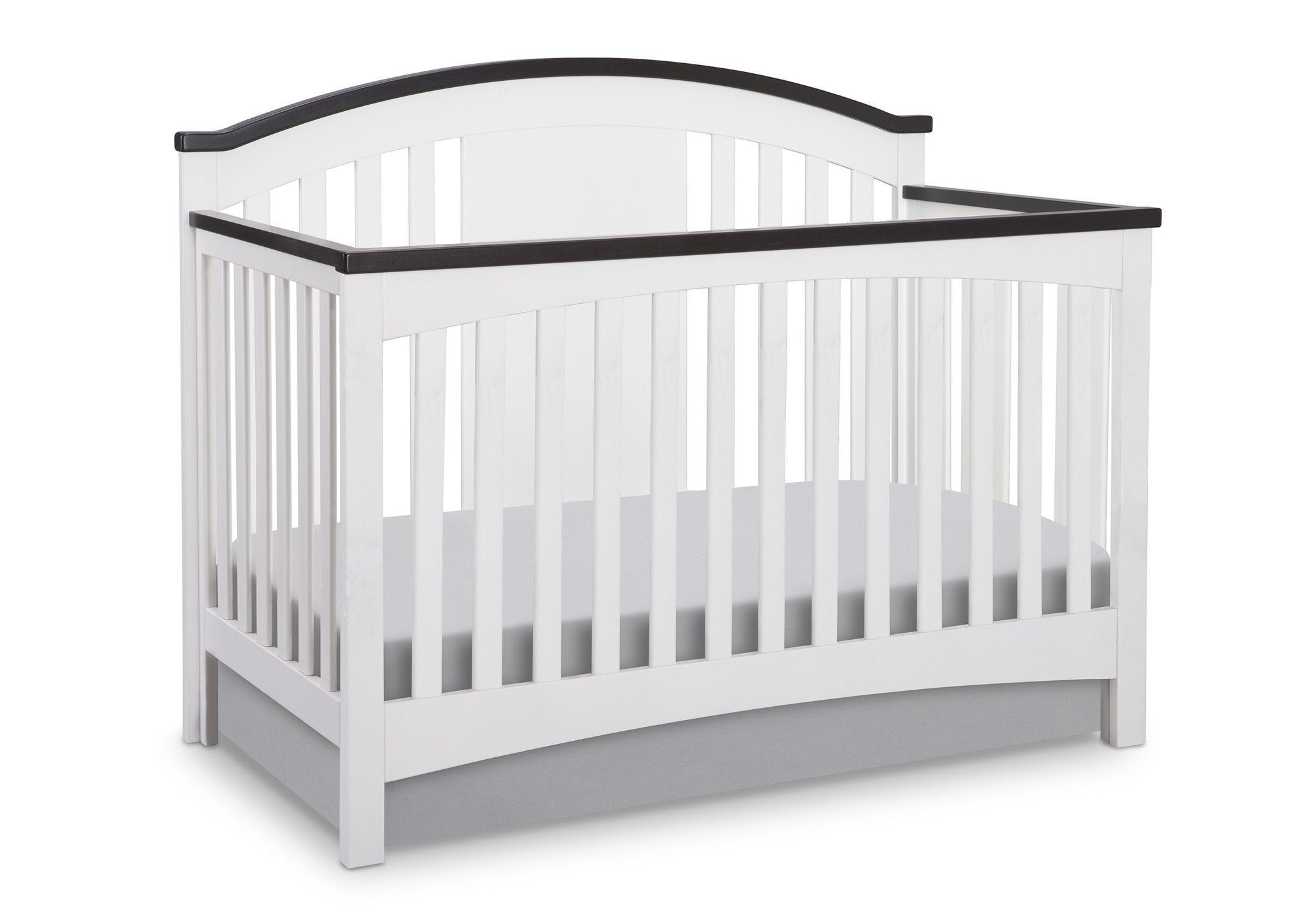 Newport 4-in-1 Convertible Baby Crib - Toddler Bed, Daybed & Full-Size Bed - Safe Nursery Furniture for Boys & Girls - Perfect for Baby Rooms & Daycare Centers